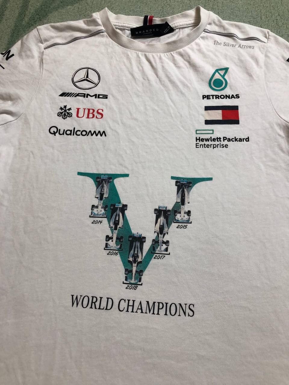 Mercedes-Benz Vintage AMG Petronas Motorsport Jersey Size S Size US S / EU 44-46 / 1 - 5 Thumbnail
