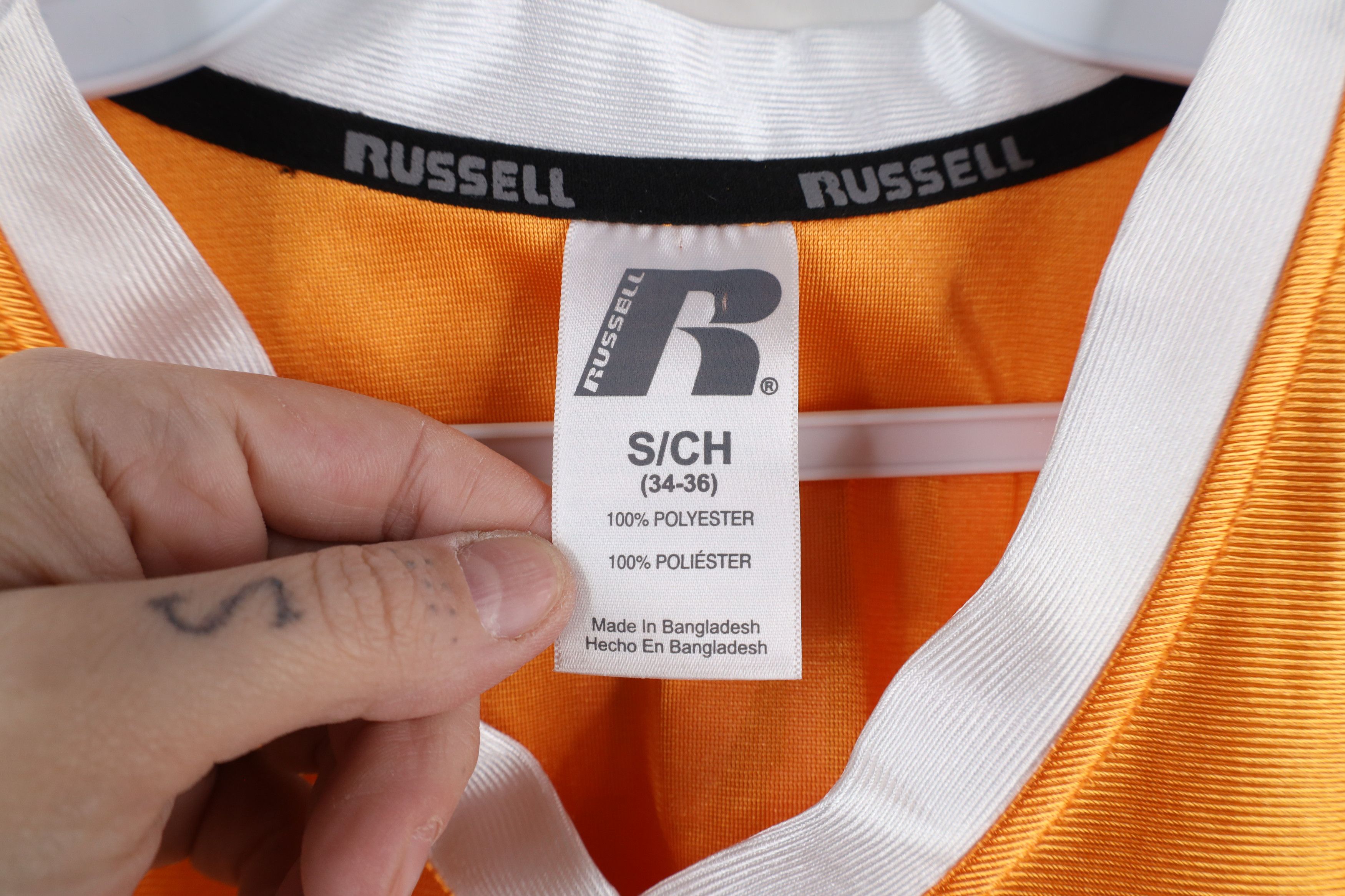 Russell Athletic × Vintage Vintage Russell Athletic University of Tennessee Jersey #98 Size US S / EU 44-46 / 1 - 10 Thumbnail