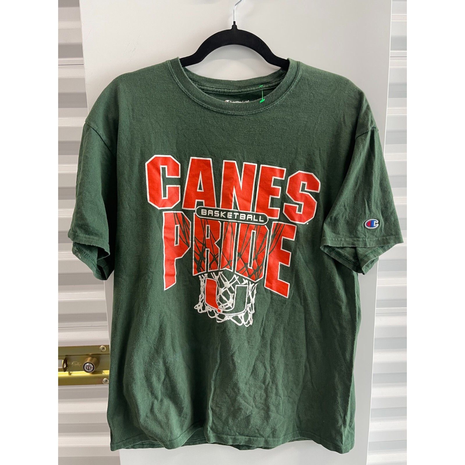 Champion VTG Y2K 90S CHAMPION MIAMI HURRICANES CANES PRIDE BASKETBALL Size US L / EU 52-54 / 3 - 1 Thumbnail