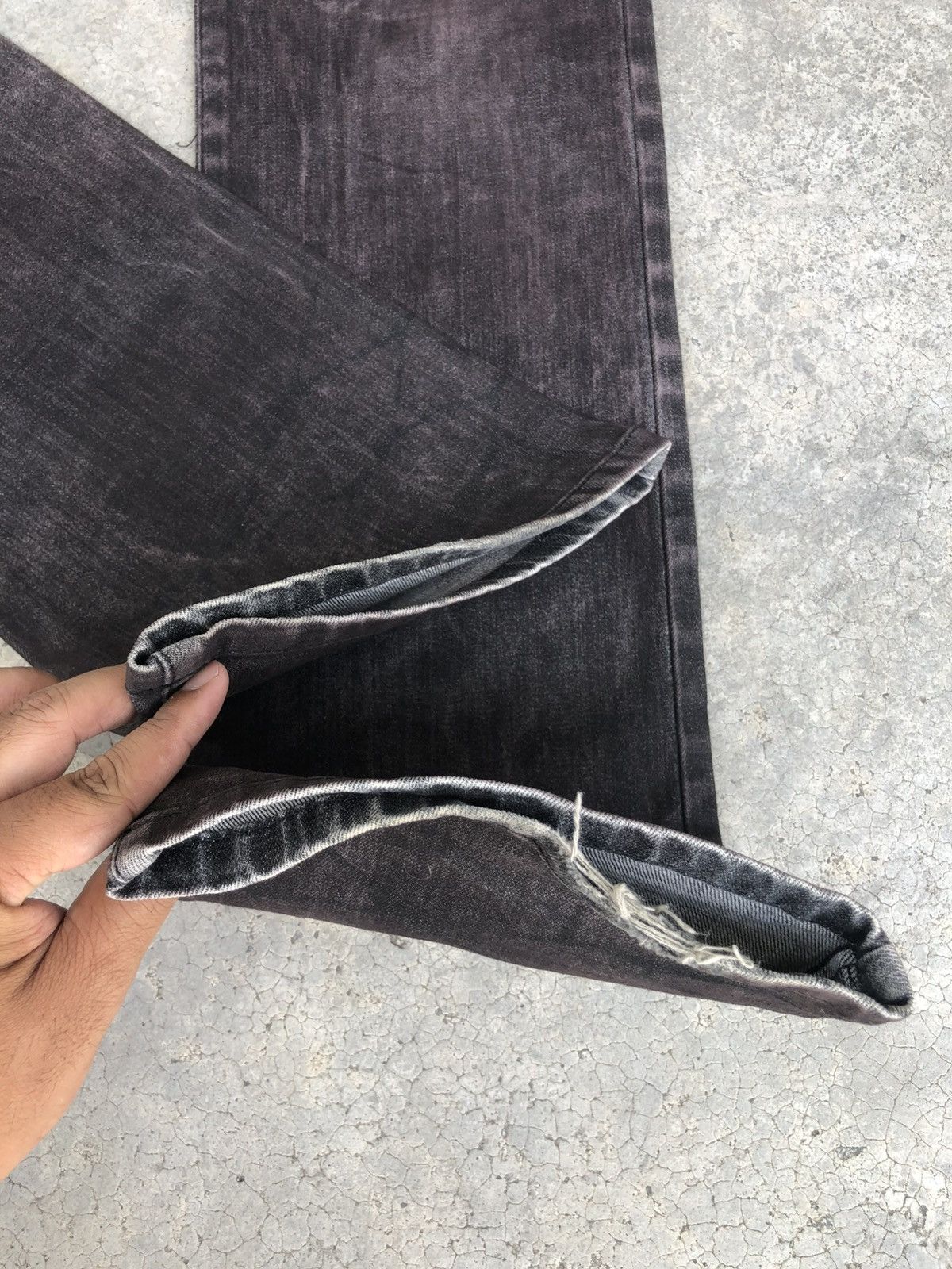 Tornado Mart Japanese Tornado Mart Flared Jeans Distressed Jeans Size US 33 - 13 Thumbnail