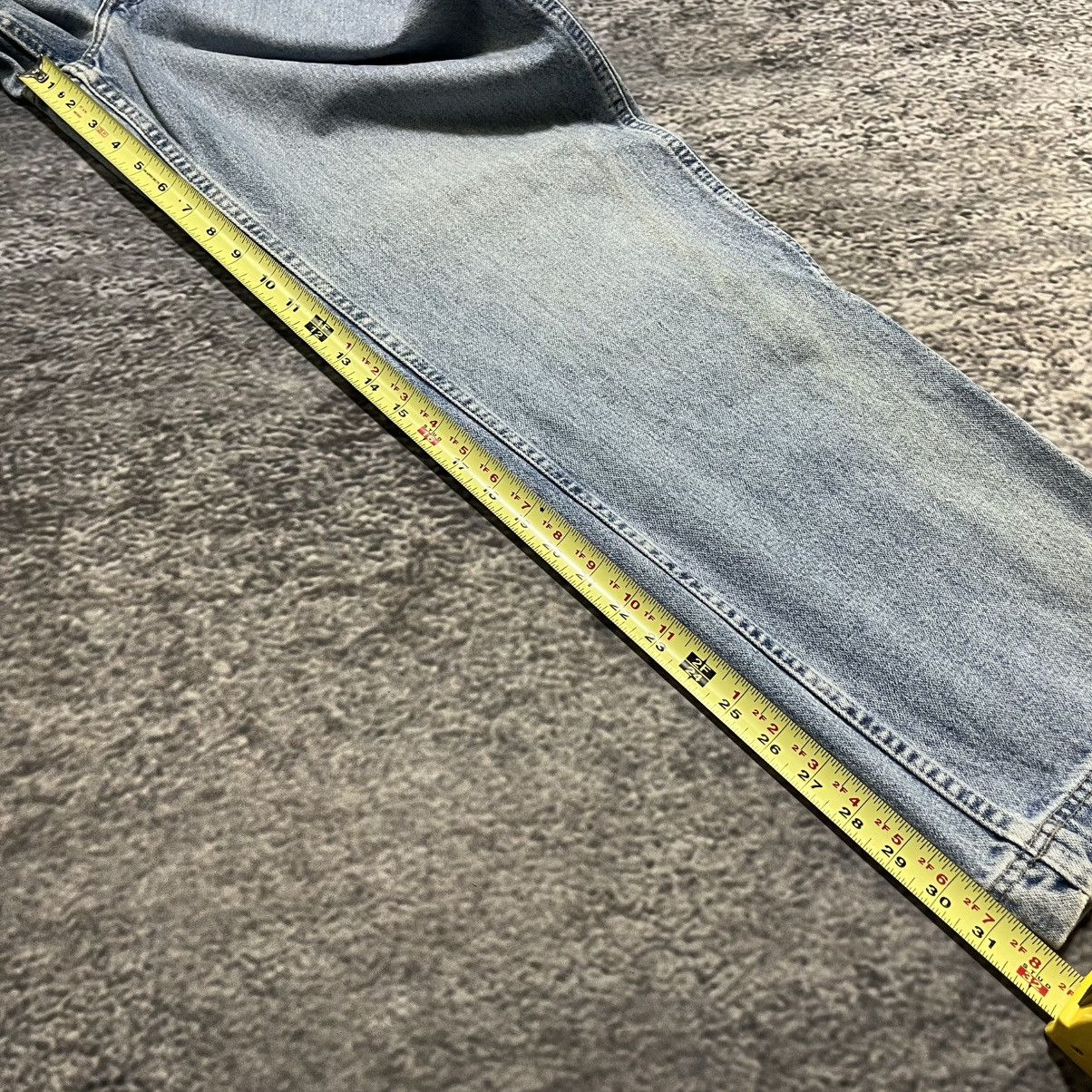 Eddie Bauer Vintage Eddie Bauer Carpenter Jeans Baggy Wide Leg Y2K 36x32 Size US 36 / EU 52 - 13 Thumbnail