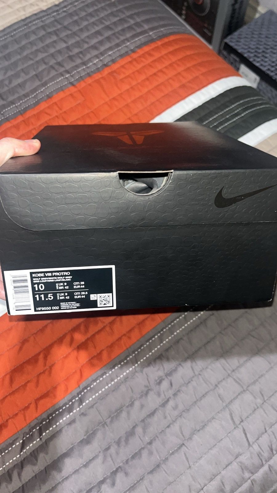 Nike Nike Kobe 8 Protro “Wolf Grey” Size US 10 / EU 43 - 4 Thumbnail