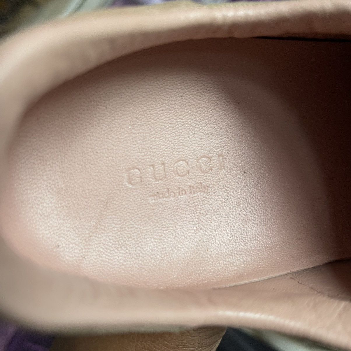 Gucci Gucci Beige/Pink GG Canvas And Suede Size 38.5 Size US 8.5 / IT 38.5 - 5 Thumbnail