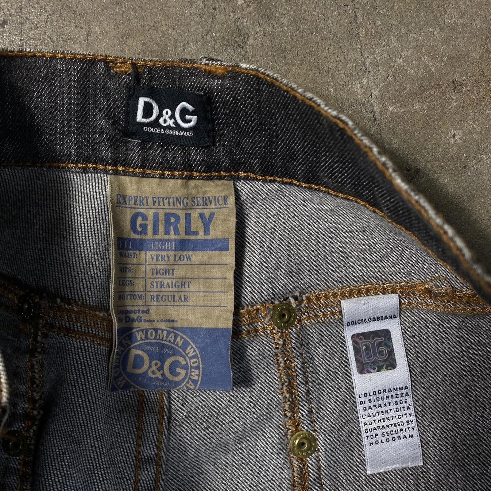 Dolce & Gabbana Dolce and Gabanna Heavy Denim Jeans Size 29" - 5 Thumbnail