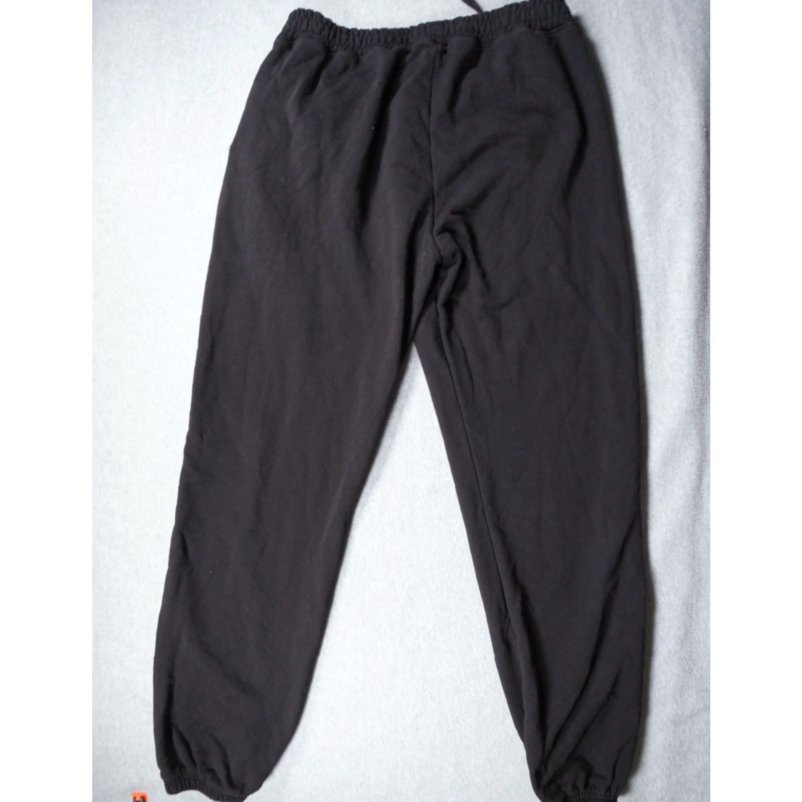 Vintage Ecocycle Sweatpants Mens Large Black Heavy Cotton Fleece Joggers Casual Adult Size US 33 - 6 Thumbnail