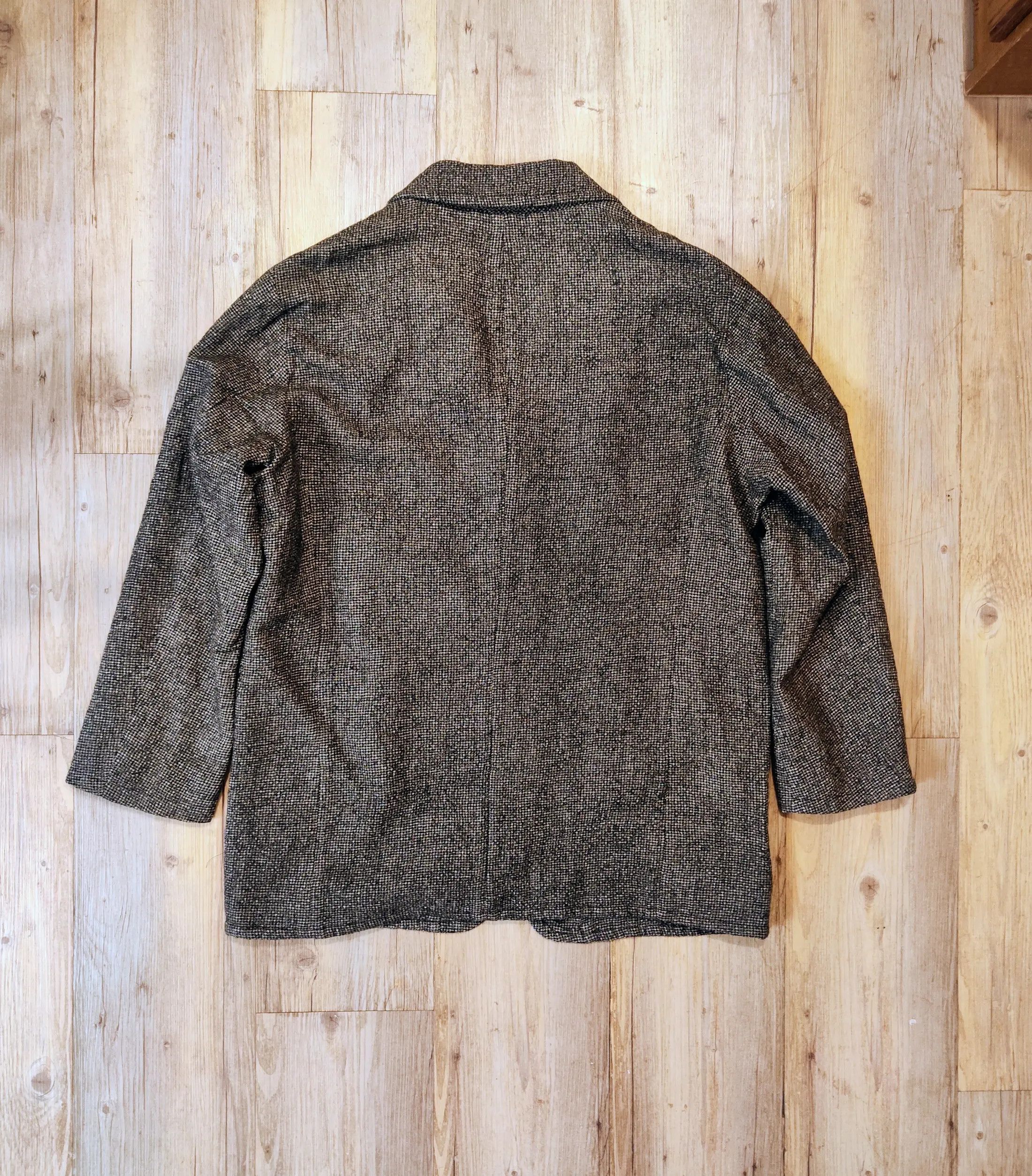 Sage De Cret Houndstooth suit.Like Thom Browne or Harris Tweed Size 40R - 4 Thumbnail