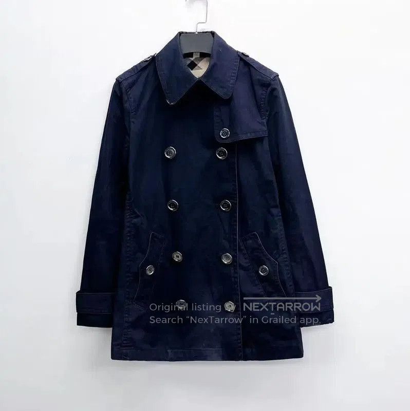 Other Burberry Deep Blue Cotton Trench Coat for Women. Size M / US 6-8 / IT 42-44 - 1 Thumbnail