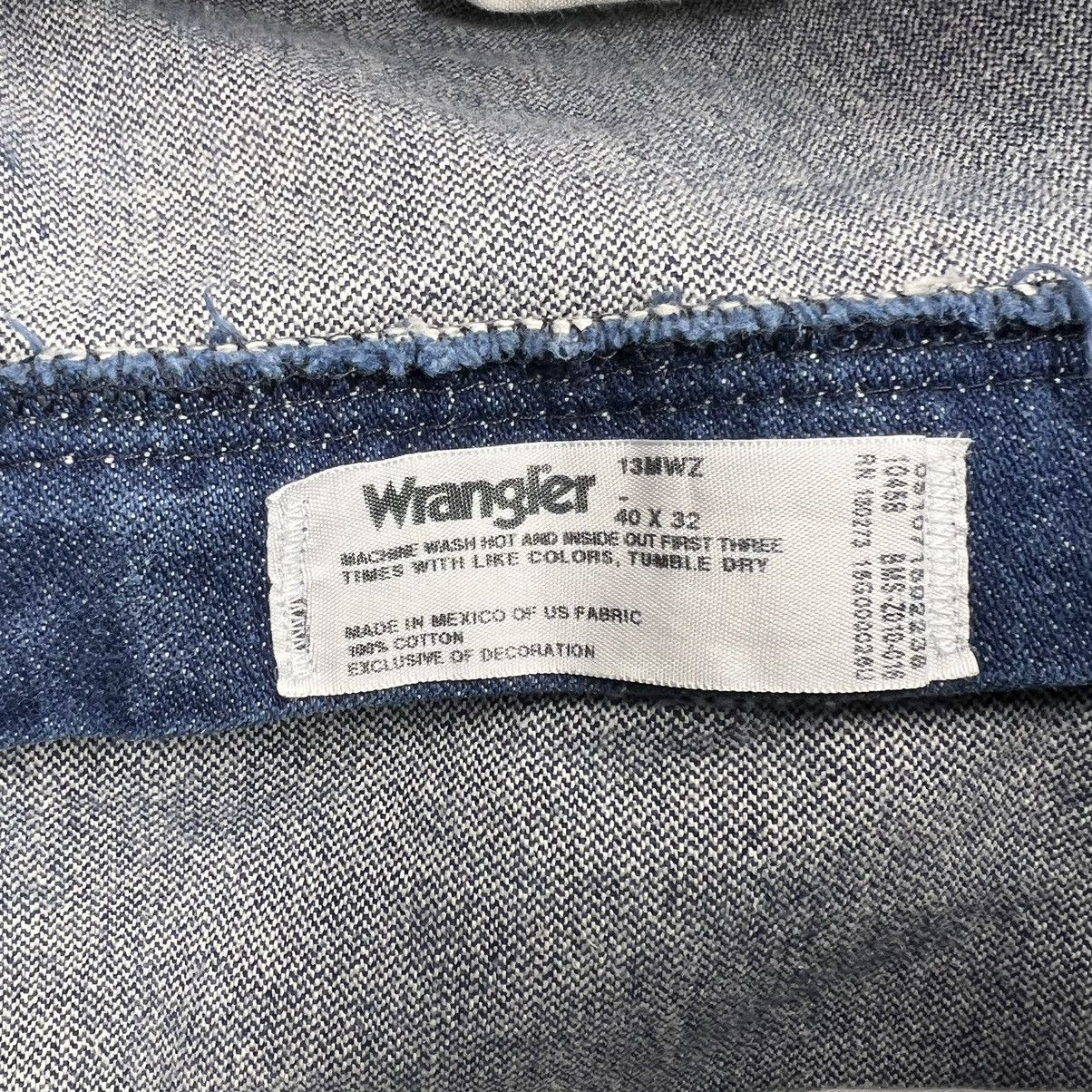 Wrangler Wrangler Jeans Blue Cowboy Cut Slim Denim Western 936DEN Size US 40 / EU 56 - 7 Thumbnail