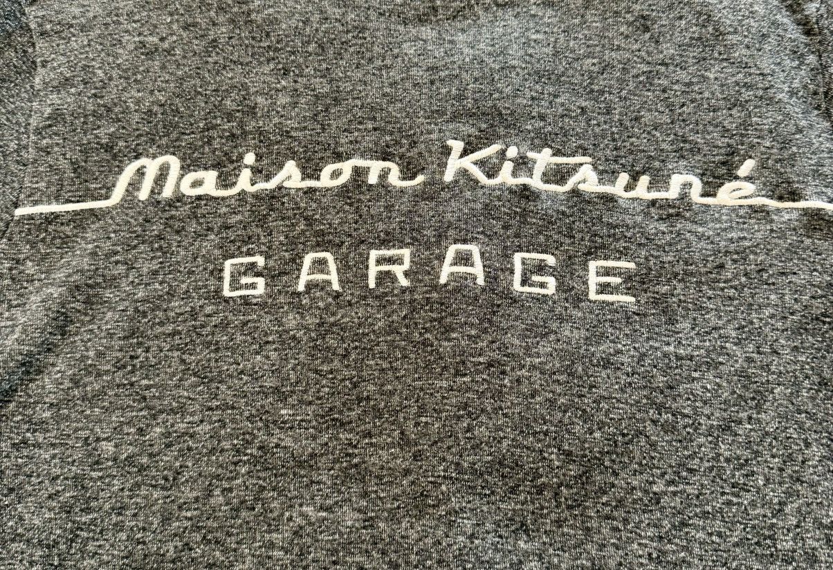 Maison Kitsune Archive Maison Kitsune Paris “Garage” Grey W/Blue Cardigan S Size US S / EU 44-46 / 1 - 7 Thumbnail