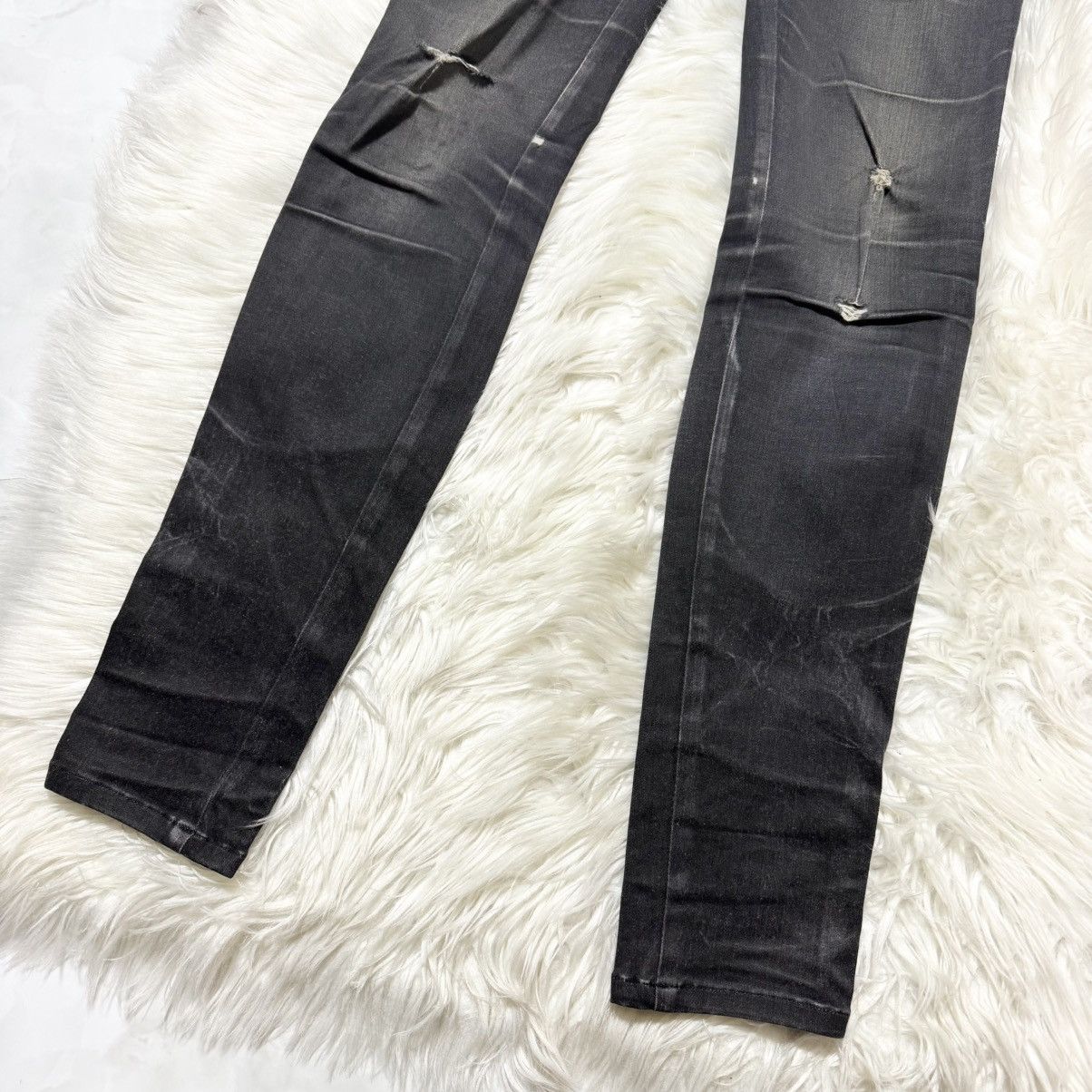Chanel Chanel COCO button waist tweed stretch denim pants jeans Size 26" / US 2 / IT 38 - 5 Thumbnail