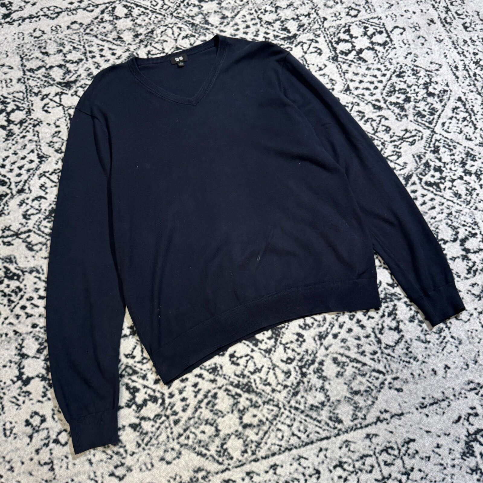 Vintage Vintage Unisex Black Cotton Crewneck Size M Regular Size US M / EU 48-50 / 2 - 3 Thumbnail