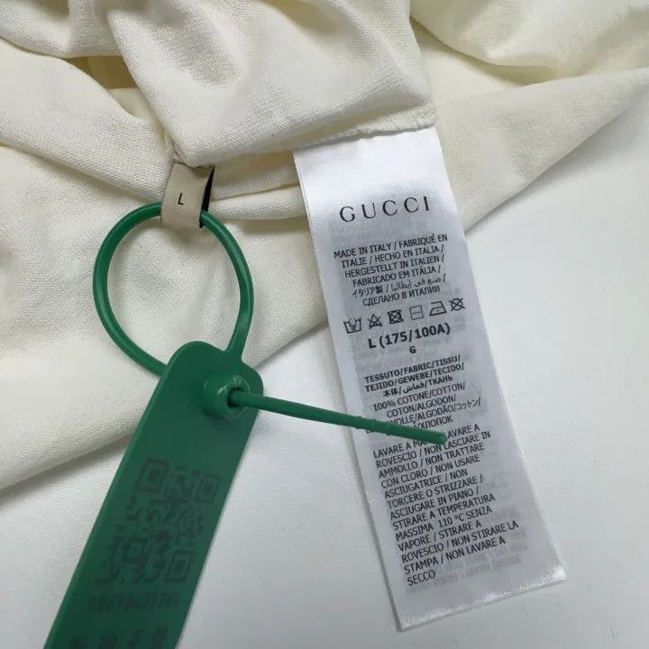 Gucci Gucci Gucci Striped Print Short Sleeve T-Shirt -2506 Size US L / EU 52-54 / 3 - 3 Thumbnail