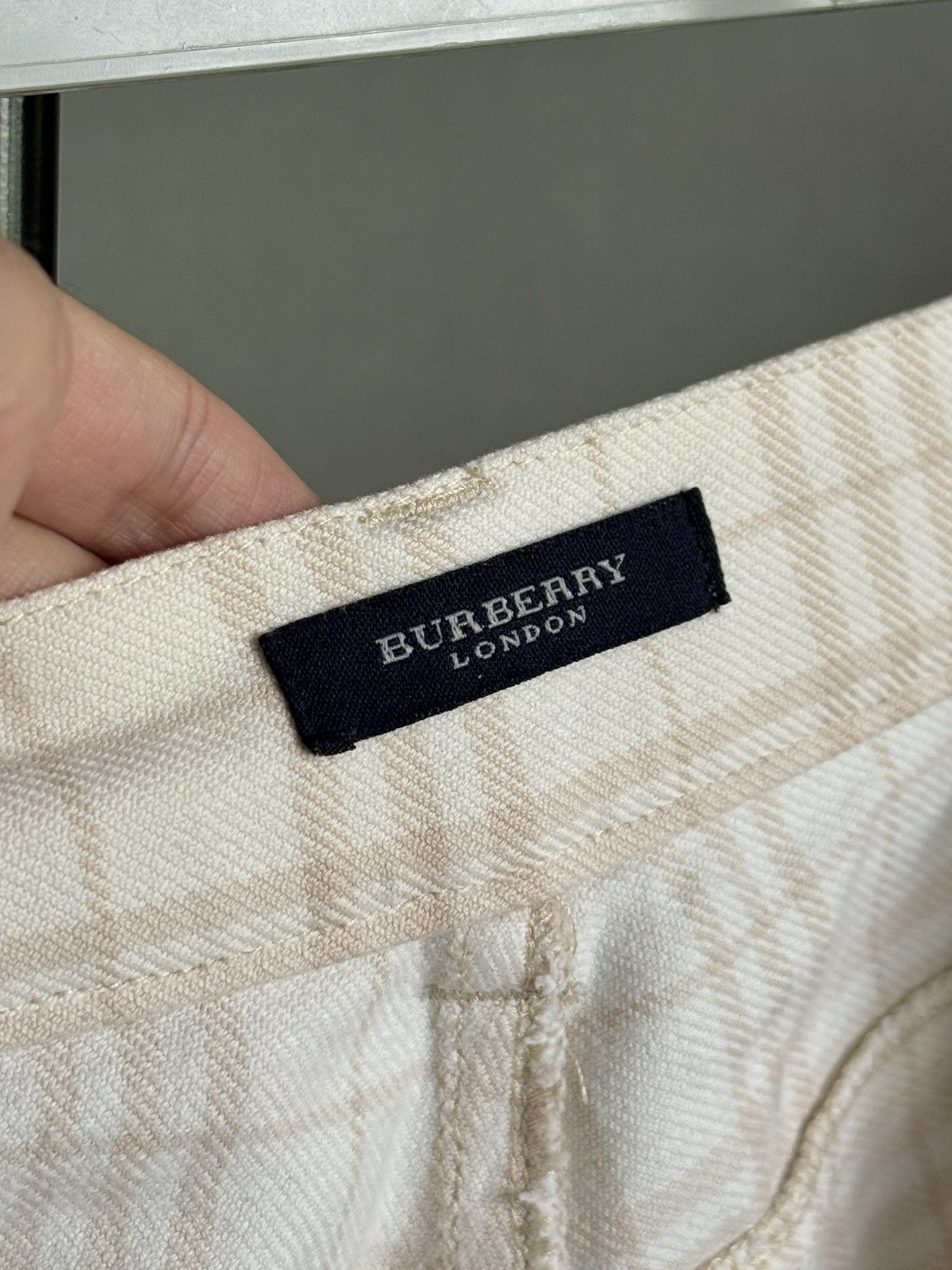 Burberry × Vintage Burberry checked pants Size US 33 - 10 Thumbnail