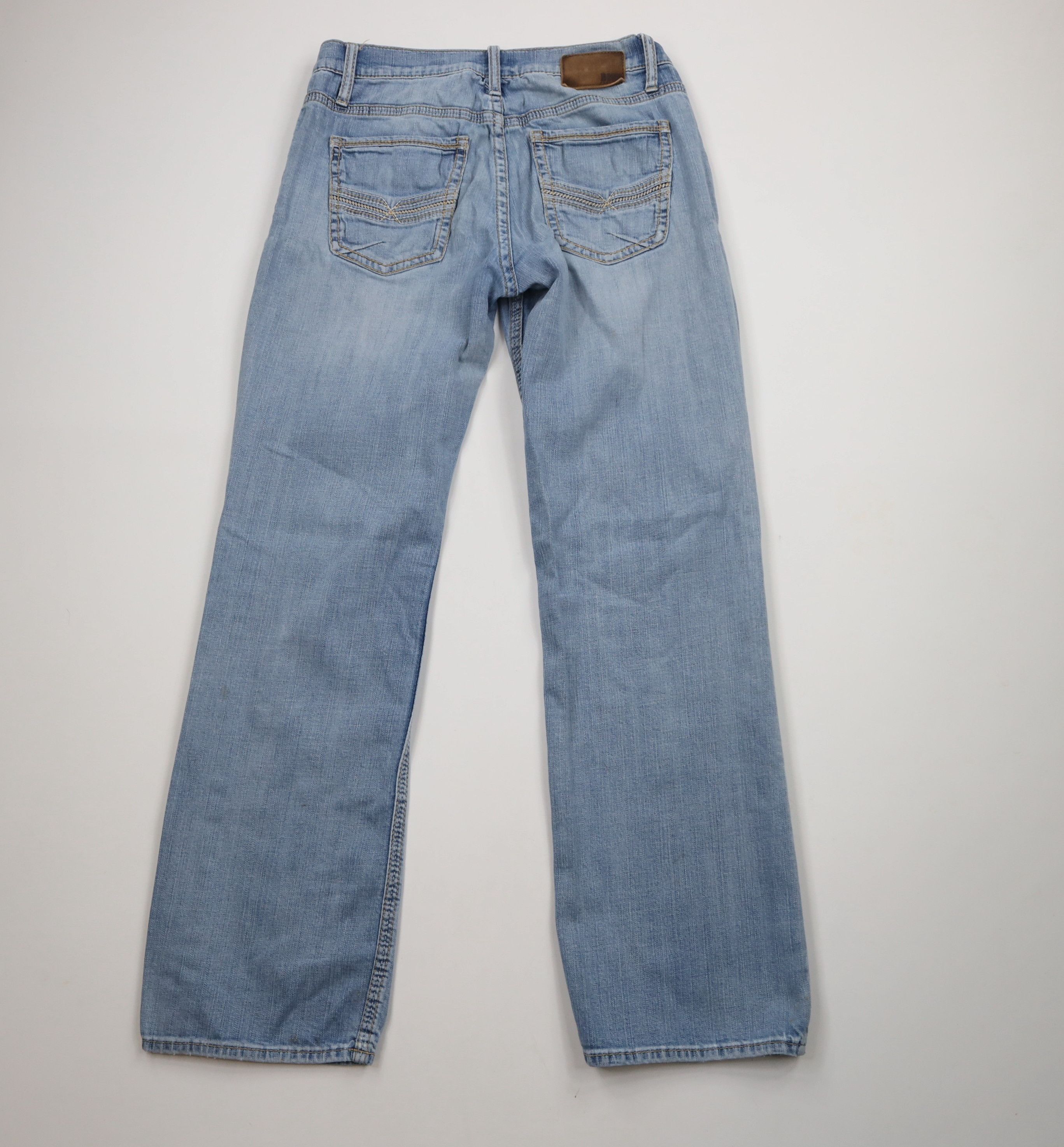 Vintage Buckle BKE Thick Stitch Jake Stretch Boot Leg Denim Jeans Size US 32 / EU 48 - 11 Thumbnail