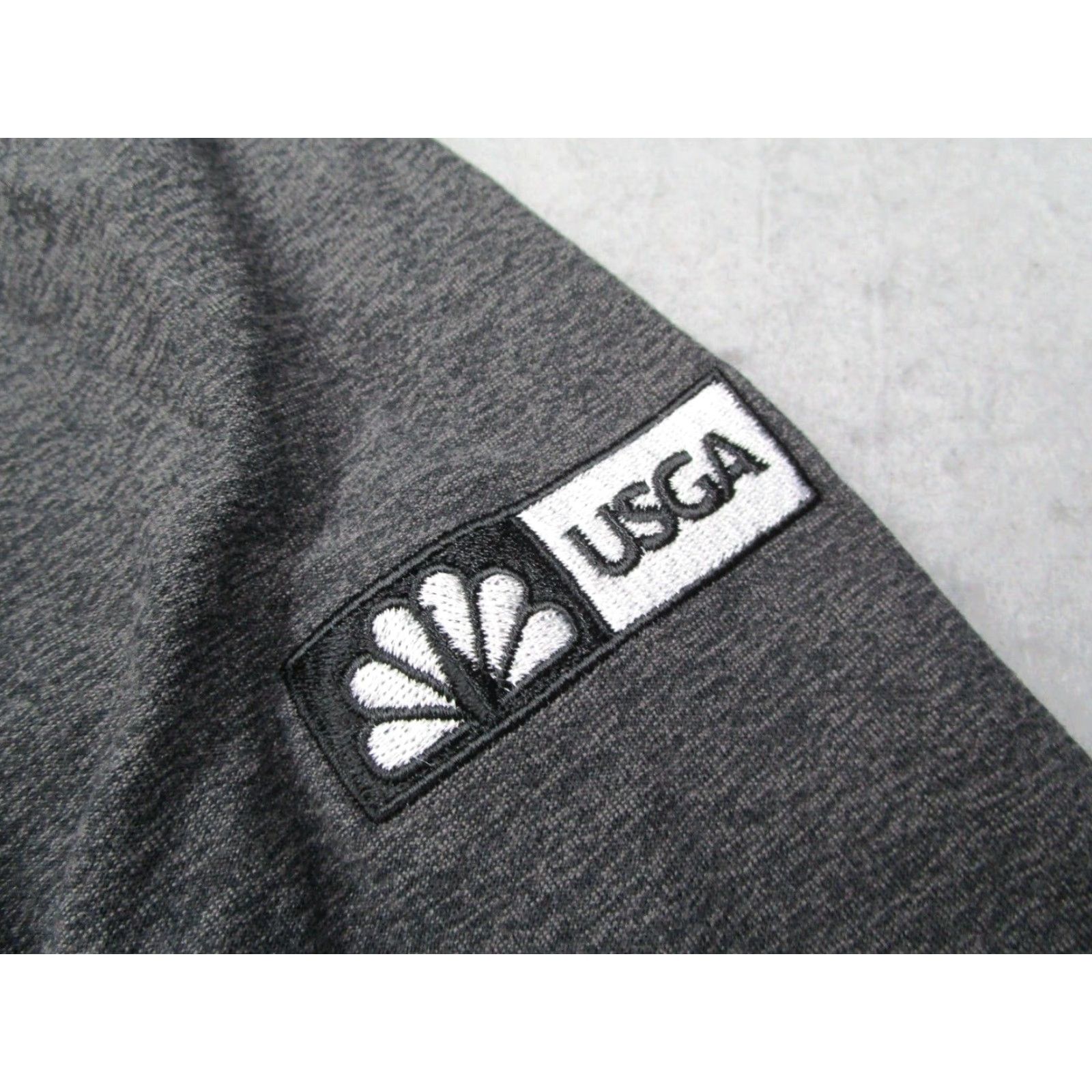 Peter Millar Peter Millar Jacket Medium Gray Perth 1/4 Zip USGA Golf Olympic Club UPF Women Size M / US 6-8 / IT 42-44 - 5 Thumbnail