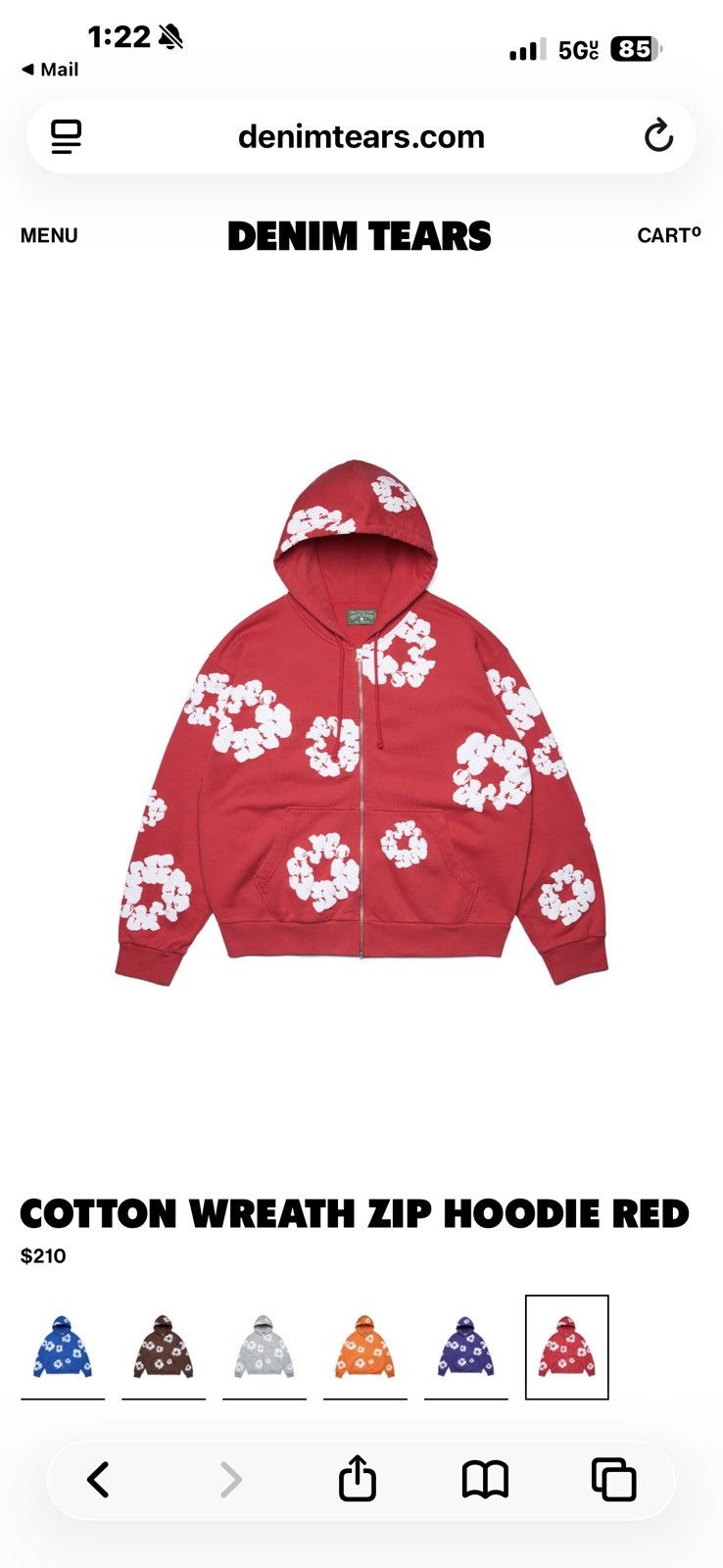 DENIM TEARS Denim Tears Zip Up Size US S / EU 44-46 / 1 - 1 Preview
