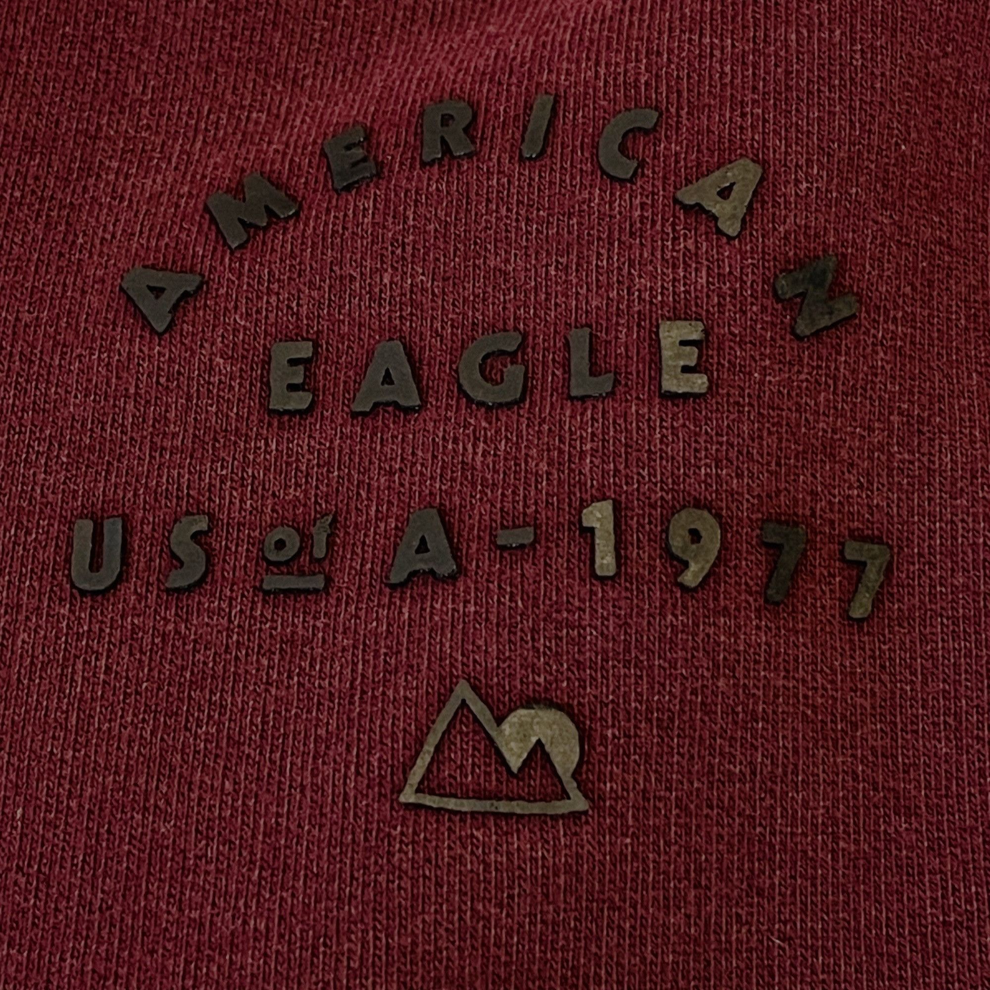 Other American Eagle Burgundy Hoodie Size Mens XS Logo Arms Size US XS / EU 42 / 0 - 9 Thumbnail