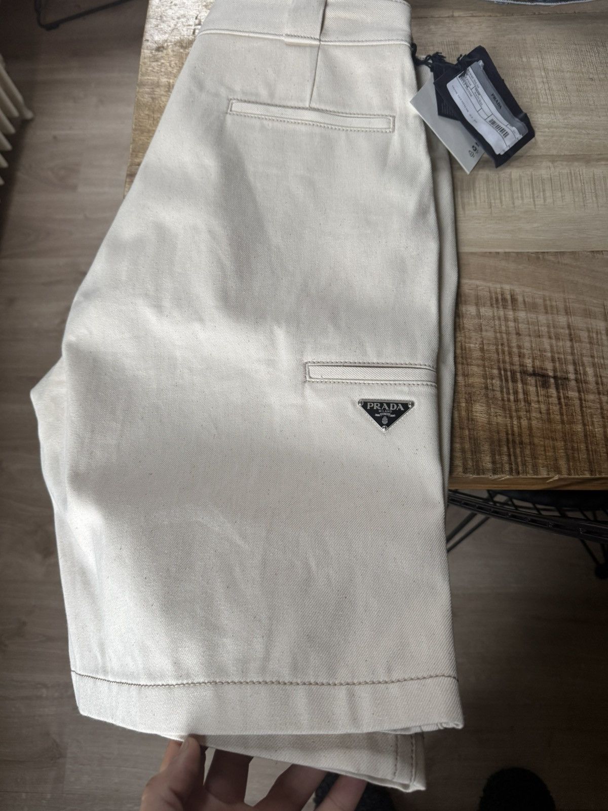 Prada Prada Denim Bermuda shorts Size US 34 / EU 50 - 2 Thumbnail