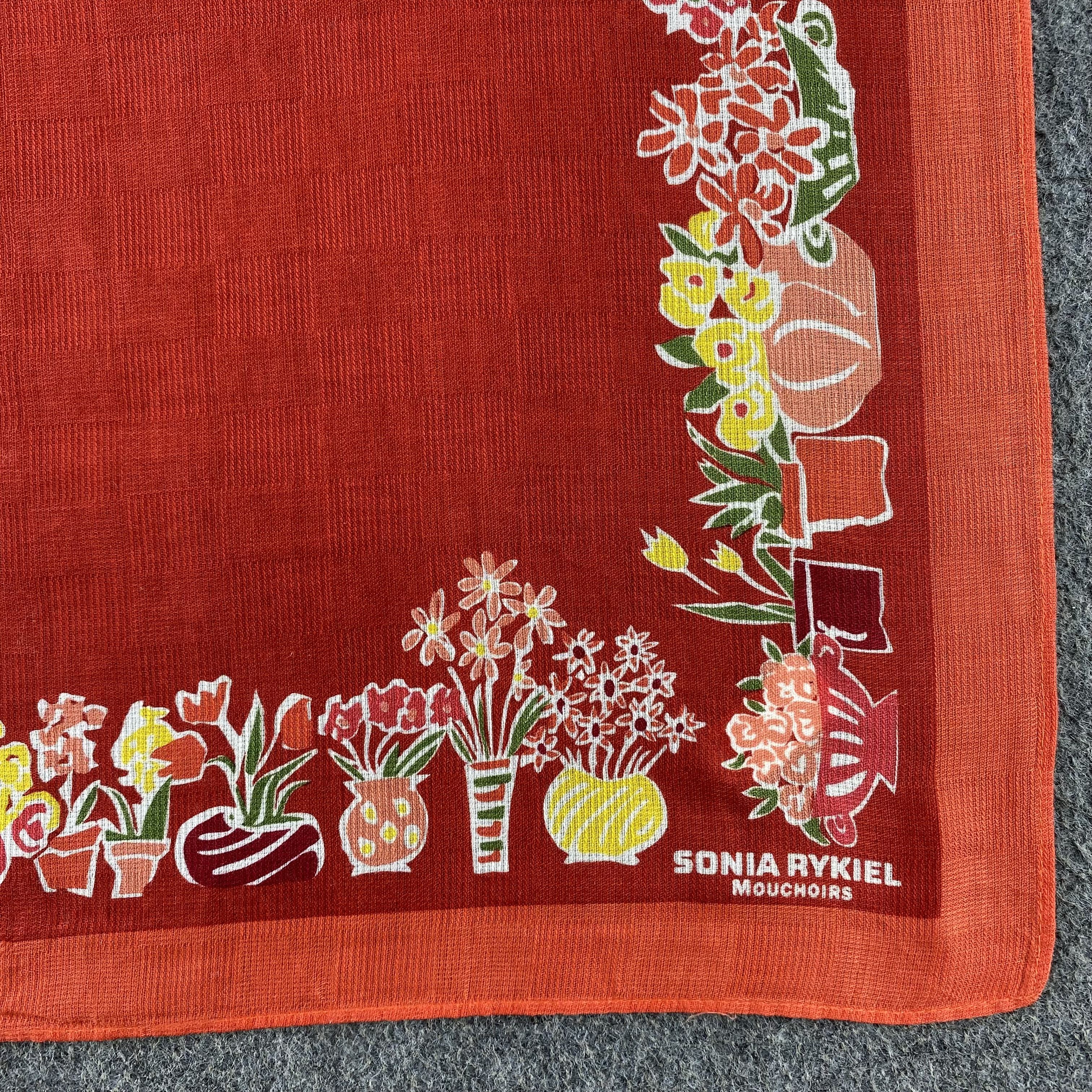 Sonia Rykiel Sonia Rykiel Handkerchief/Neckerchief/Bandana HC714 Size ONE SIZE - 3 Thumbnail