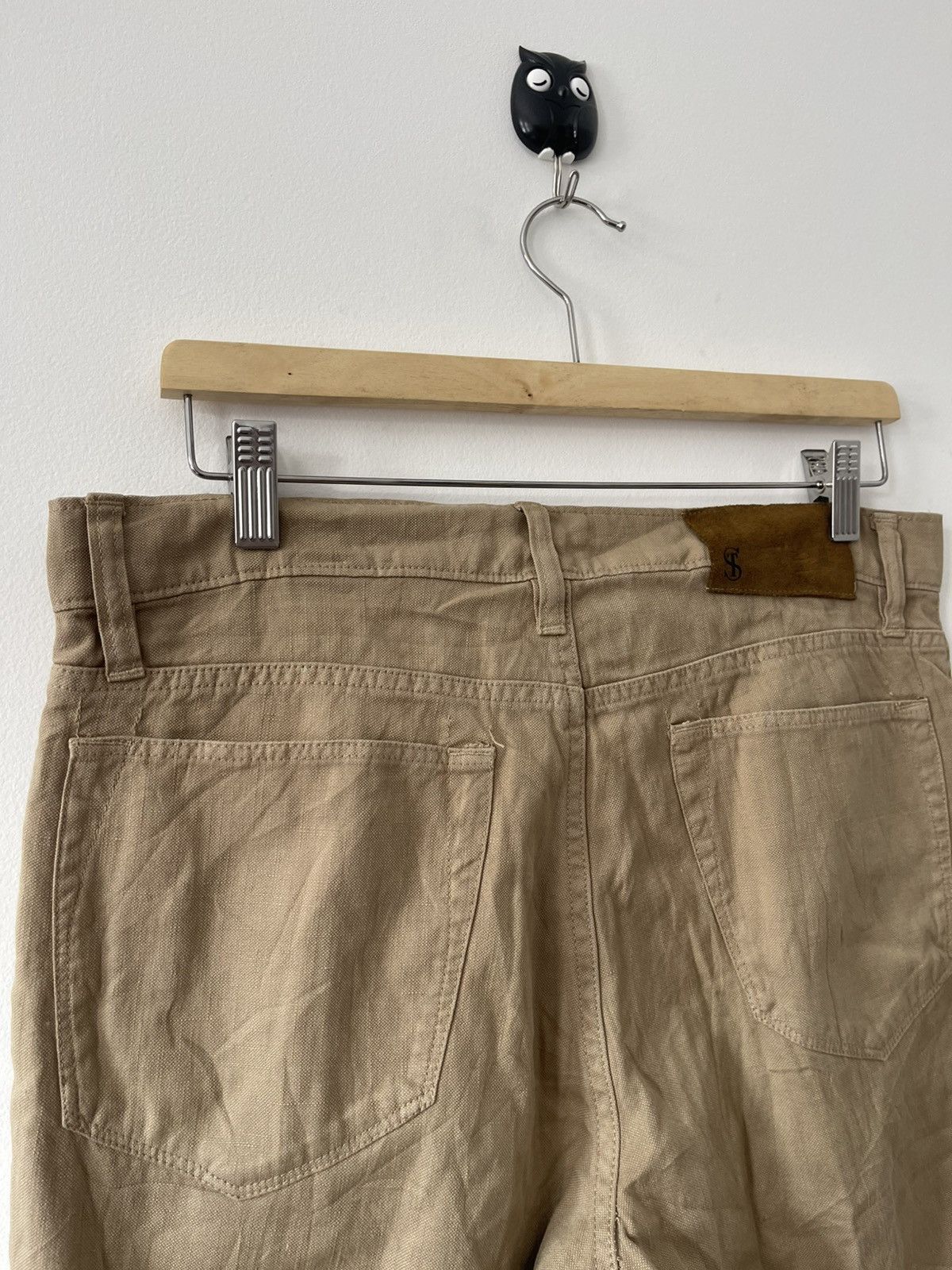 Todd Snyder TODD SNYDER Slim Fit Cotton Linen Pant Size US 30 / EU 46 - 3 Thumbnail