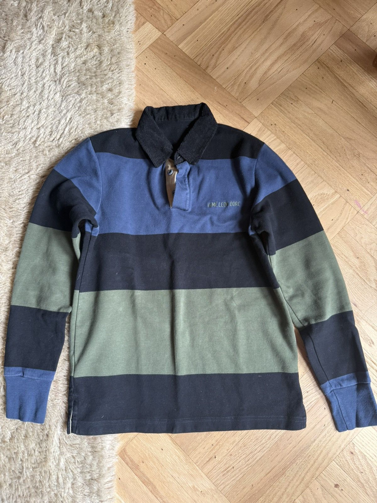 Aime Leon Dore Aime Leon Dore Classic Rugby Shirt Size US S / EU 44-46 / 1 - 1 Thumbnail