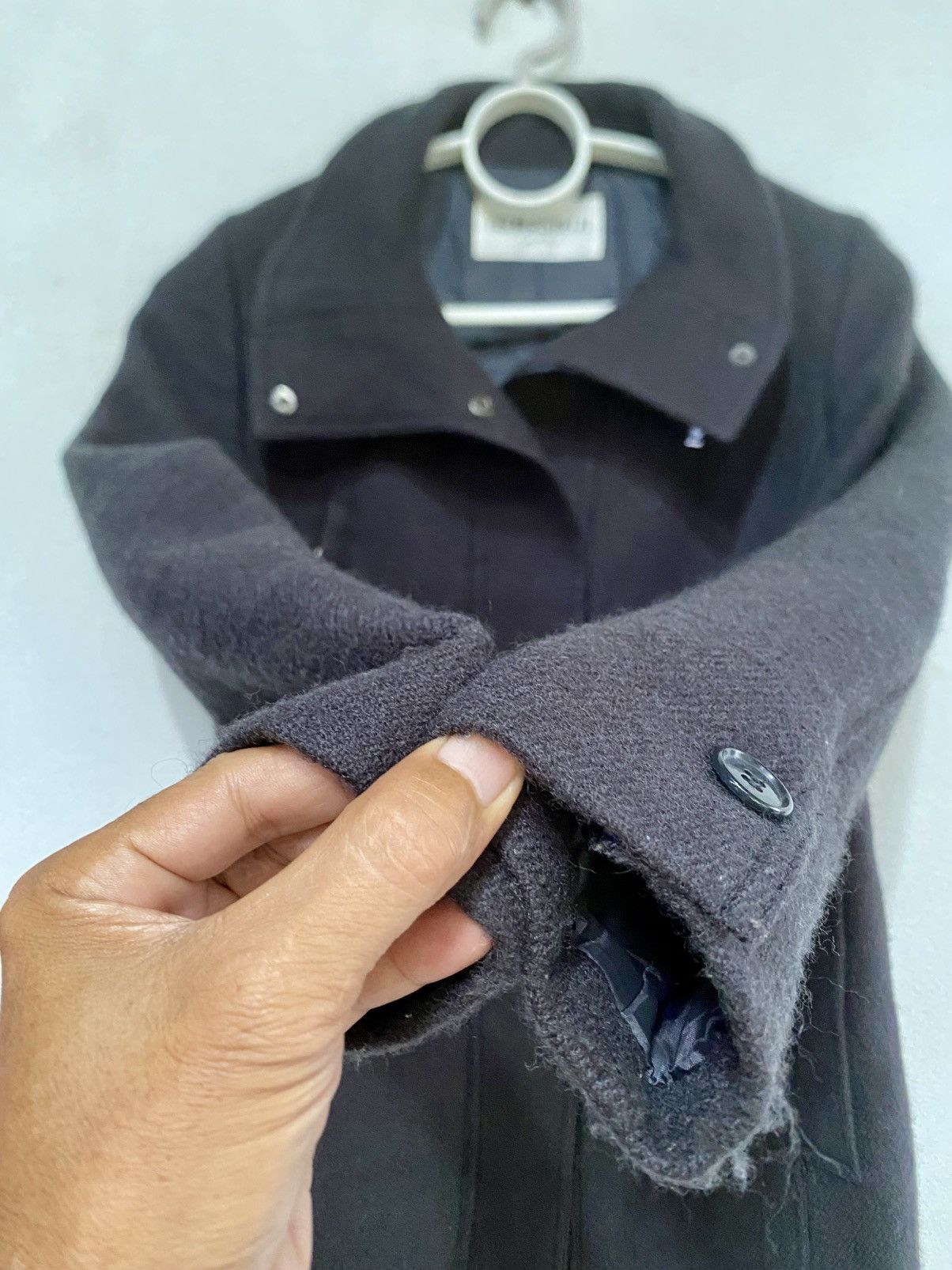 Japanese Brand Georges Rech Wool Jacket Zip Up Size M / US 6-8 / IT 42-44 - 15 Thumbnail