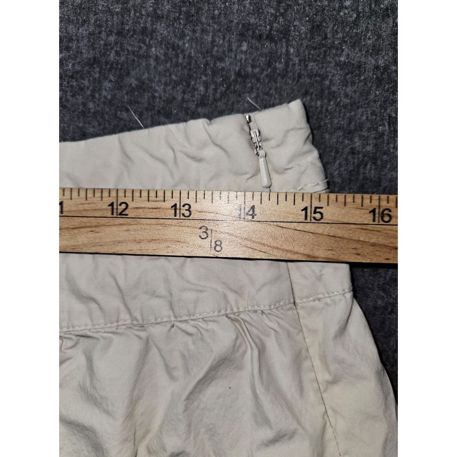 American Eagle Outfitters VINTAGE? No. American Eagle Skirt Womens 6 Mini Casual Side Zip Pockets Summer Short Size 28" / US 6 / IT 42 - 3 Thumbnail