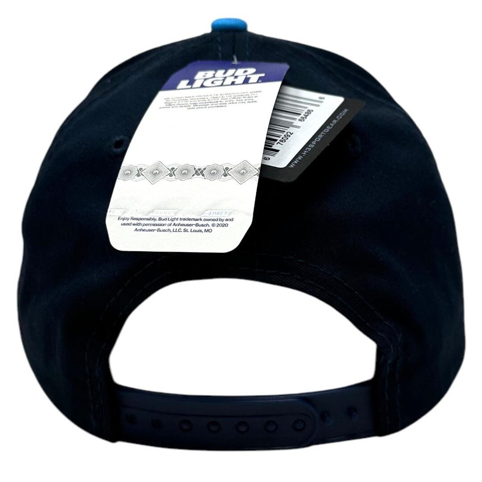 Budweiser Budweiser Bud Light Beer Men's Snapback Hat Size ONE SIZE - 4 Thumbnail
