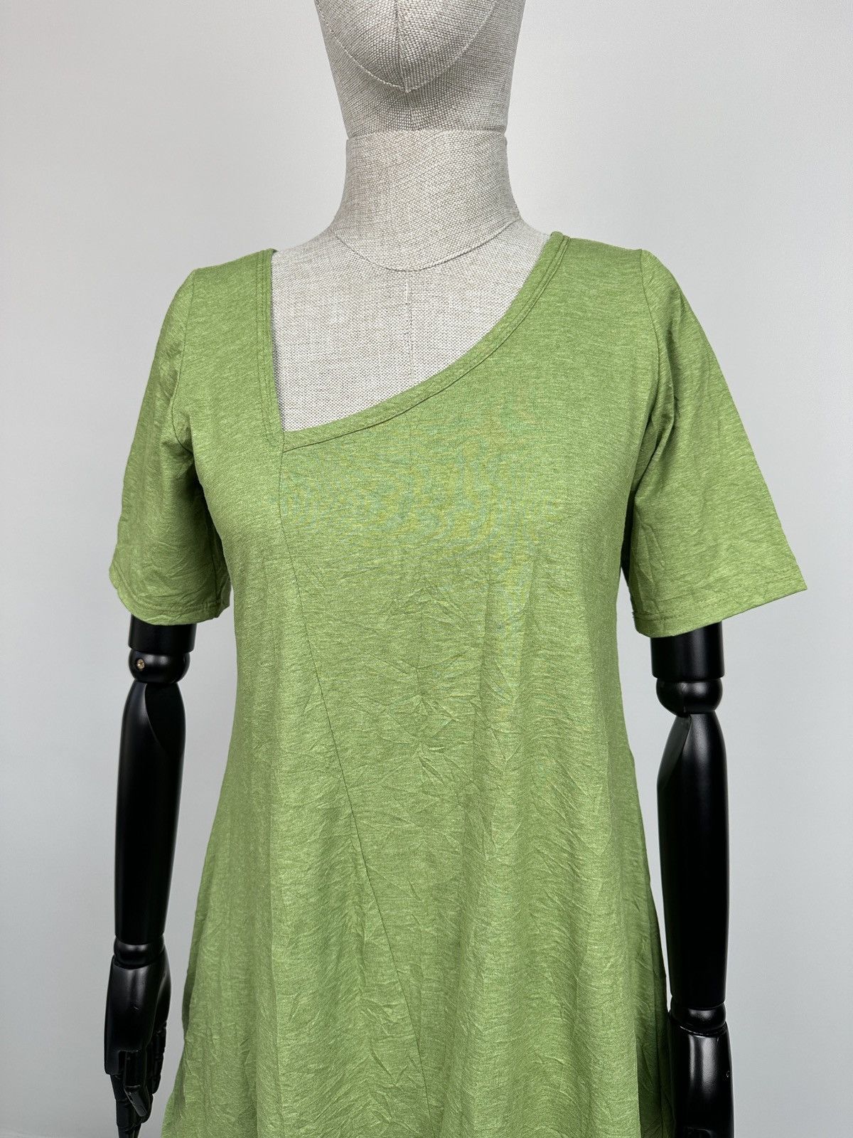 Other LIKA SCHMODSIEN Avant Garde Lagenlook Asymmetric Tunic Dress Size M / US 6-8 / IT 42-44 - 4 Thumbnail