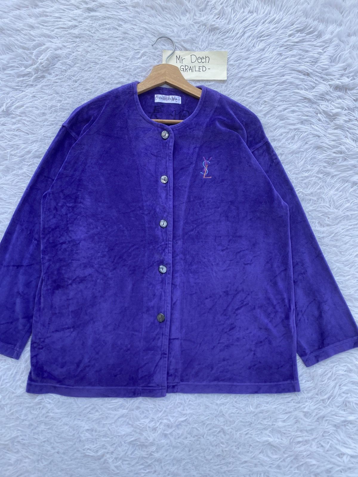 Yves Saint Laurent Rare Vintage Yves Saint Laurent Buttons Jacket Size US M / EU 48-50 / 2 - 4 Thumbnail