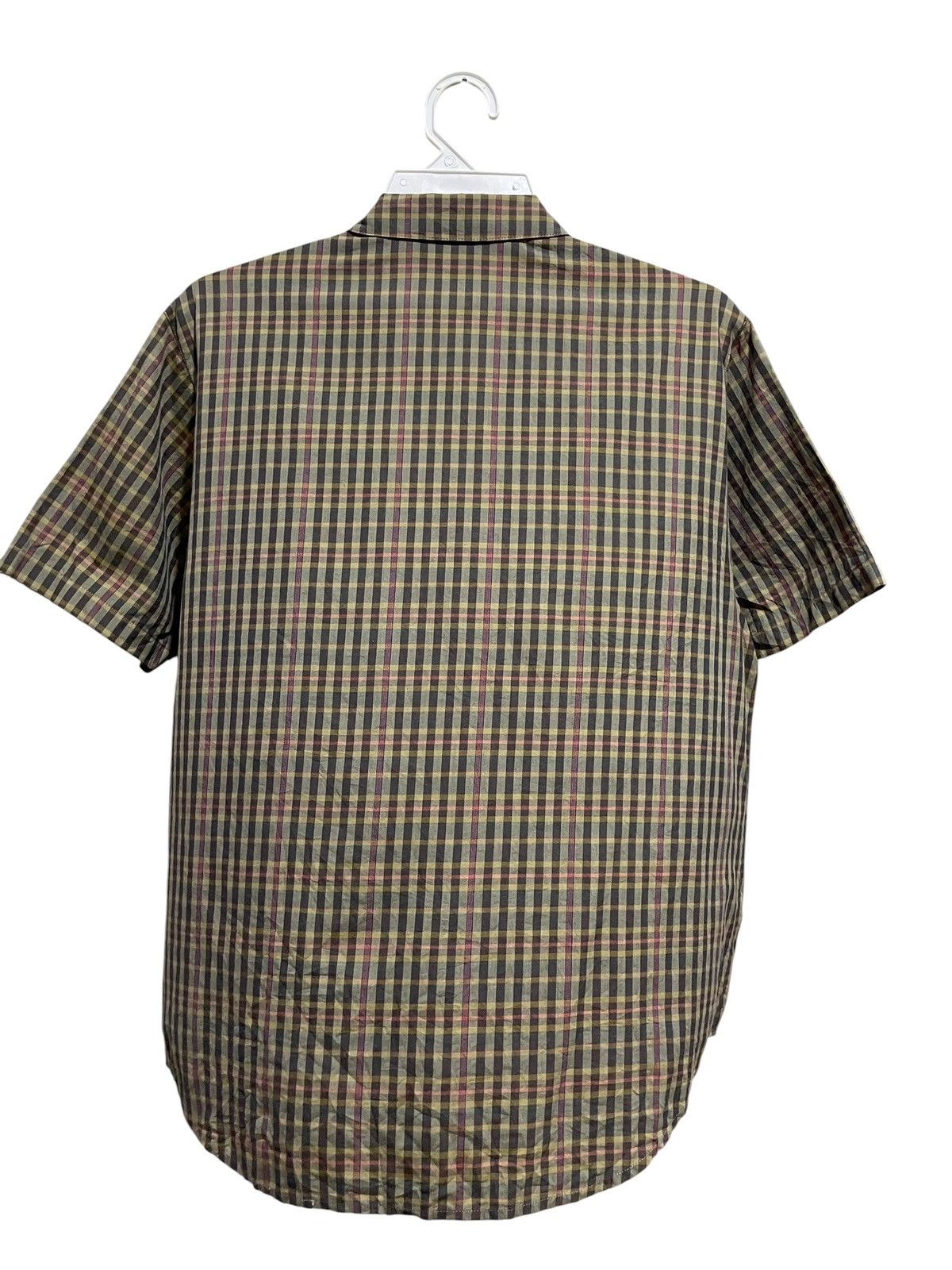 Burberry VTG 80s Burberrys Small Checkered Shirts Size M / US 6-8 / IT 42-44 - 9 Thumbnail