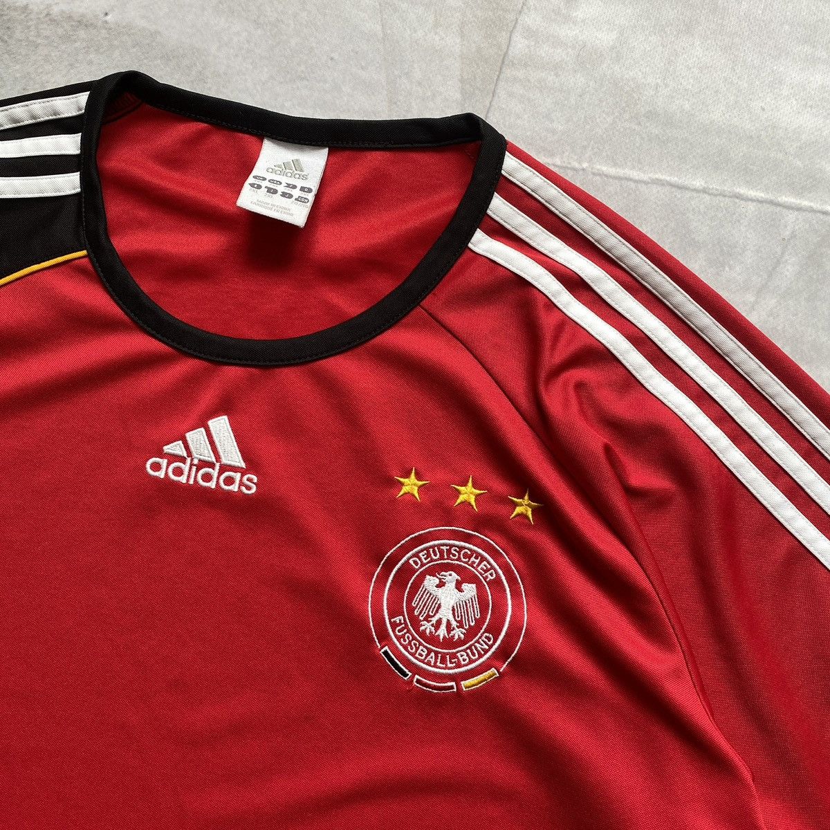 Adidas × Vintage Vintage Adidas Deutscher 00s Deutschland Germany jersey Y2K Size US XL / EU 56 / 4 - 2 Thumbnail