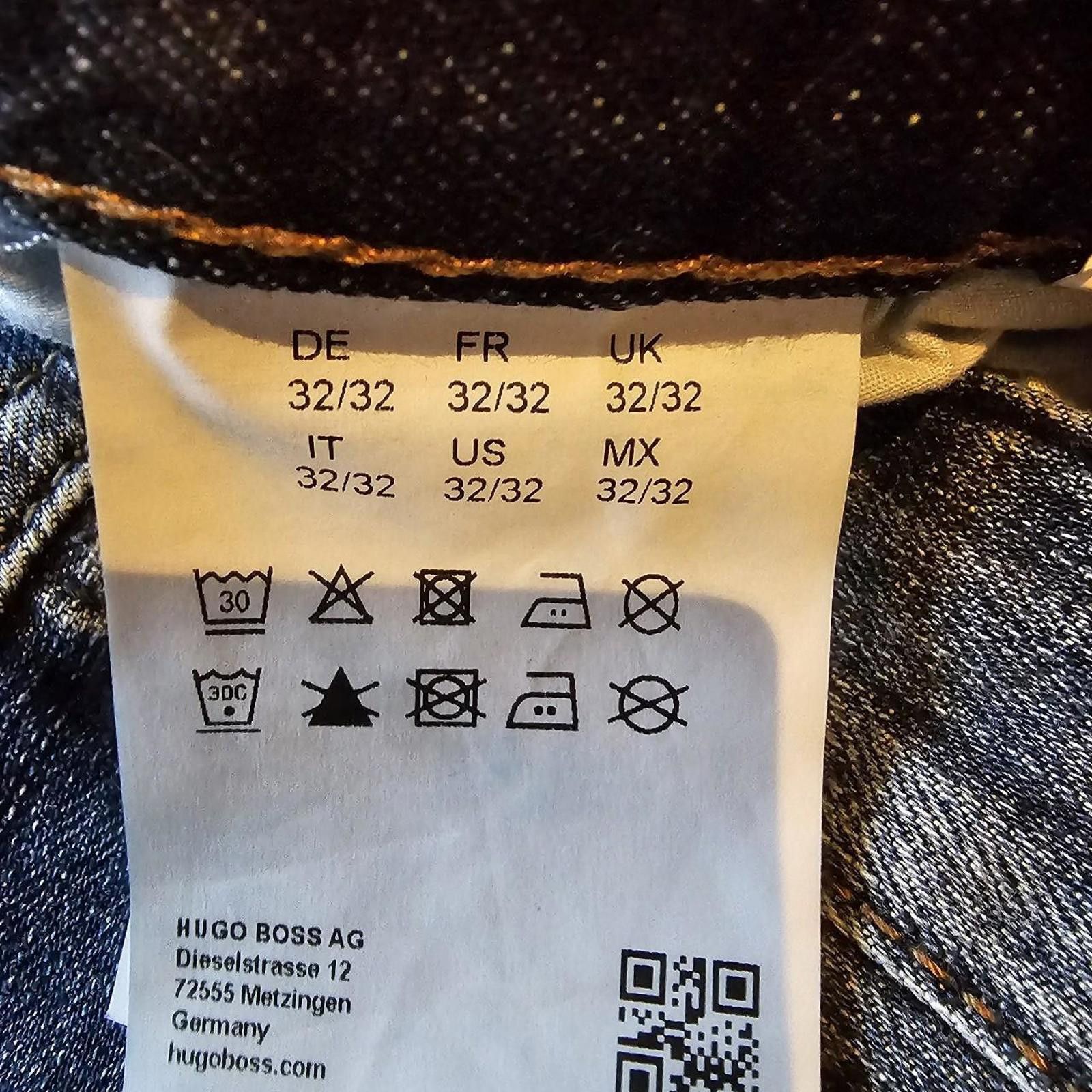 Hugo Boss Hugo Boss Men's Blue Jeans Size US 32 / EU 48 - 5 Thumbnail