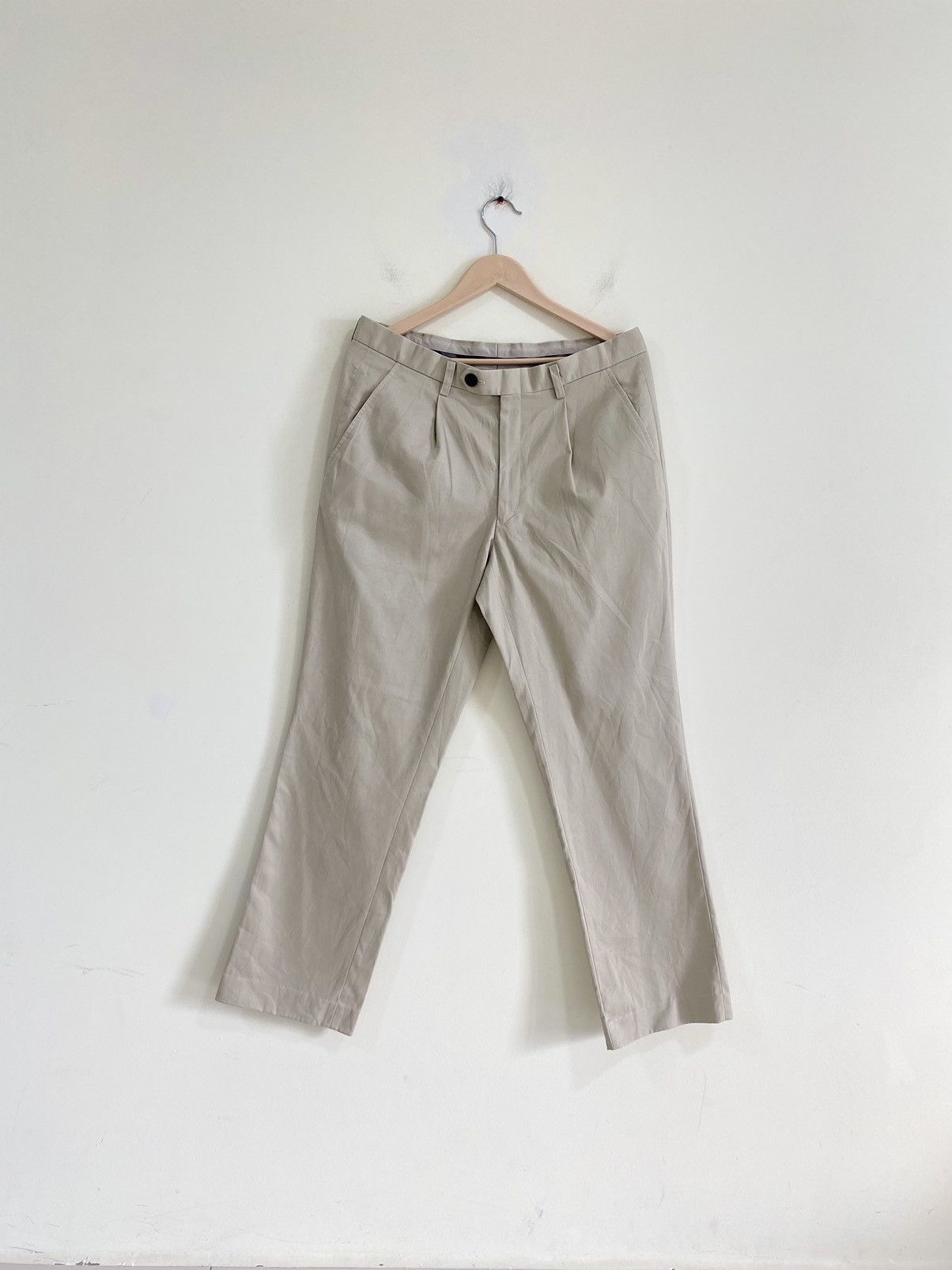 Burberry × Edition Japan Burberry Japan Beige Trouser Size US 32 / EU 48 - 1 Thumbnail