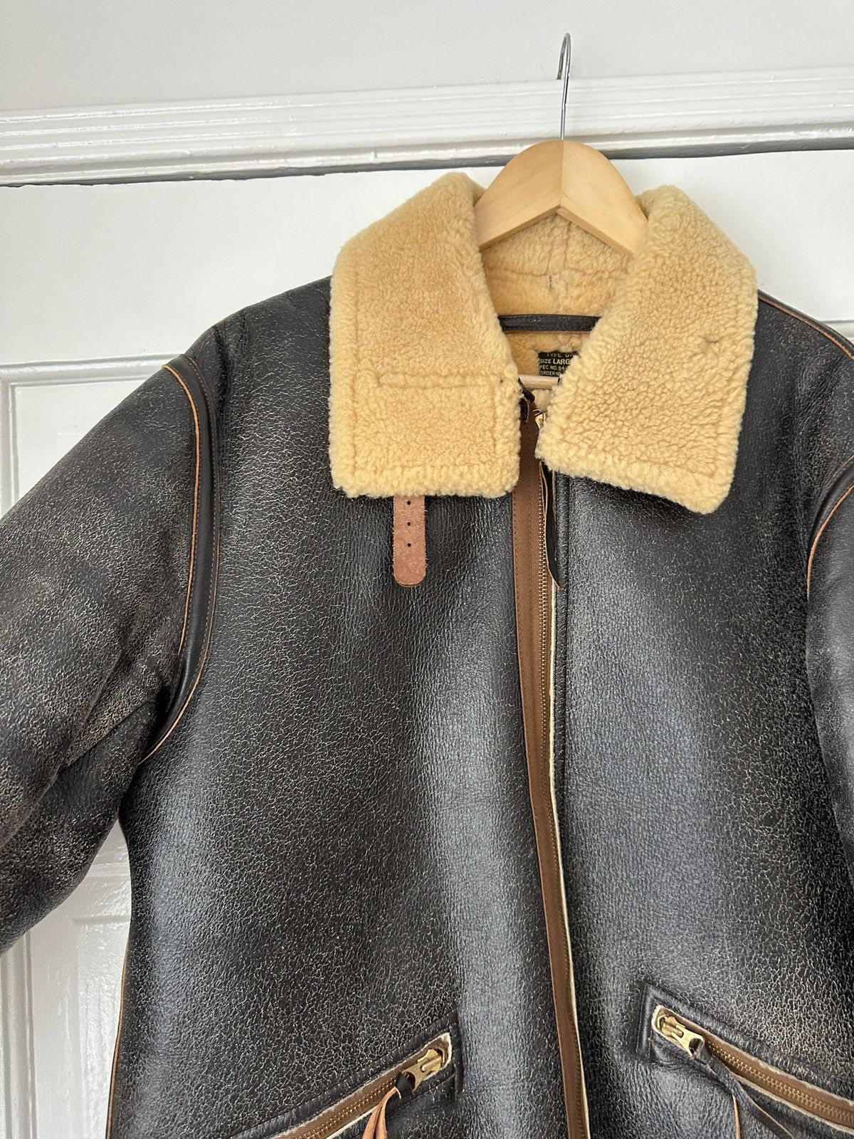 The Real McCoy's The Real Mccoy’s - D1 Shearling Coat Size US L / EU 52-54 / 3 - 9 Thumbnail