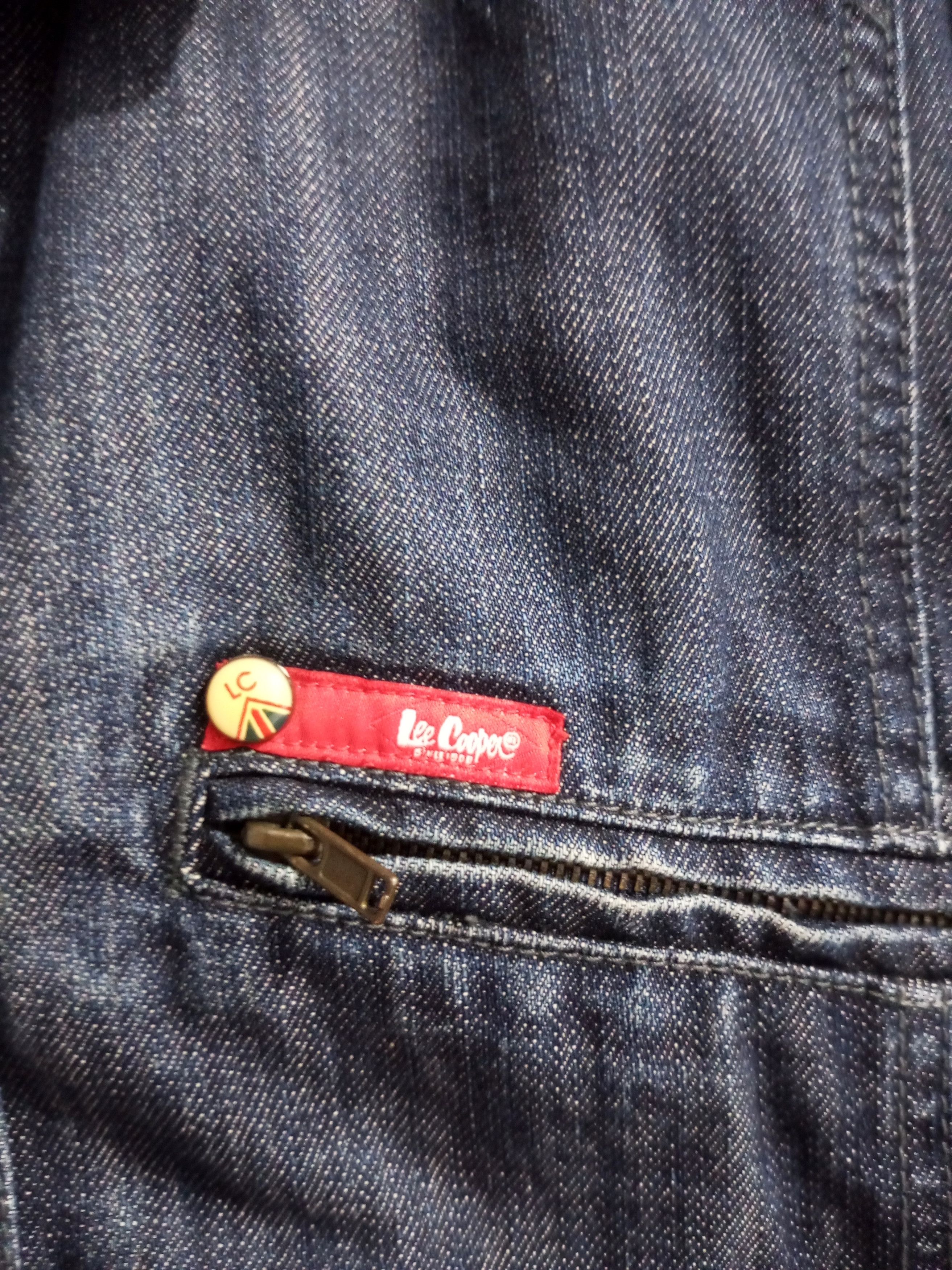 Cooper Vintage Lee Cooper multi zipper distressed denim jacket Size US M / EU 48-50 / 2 - 2 Thumbnail