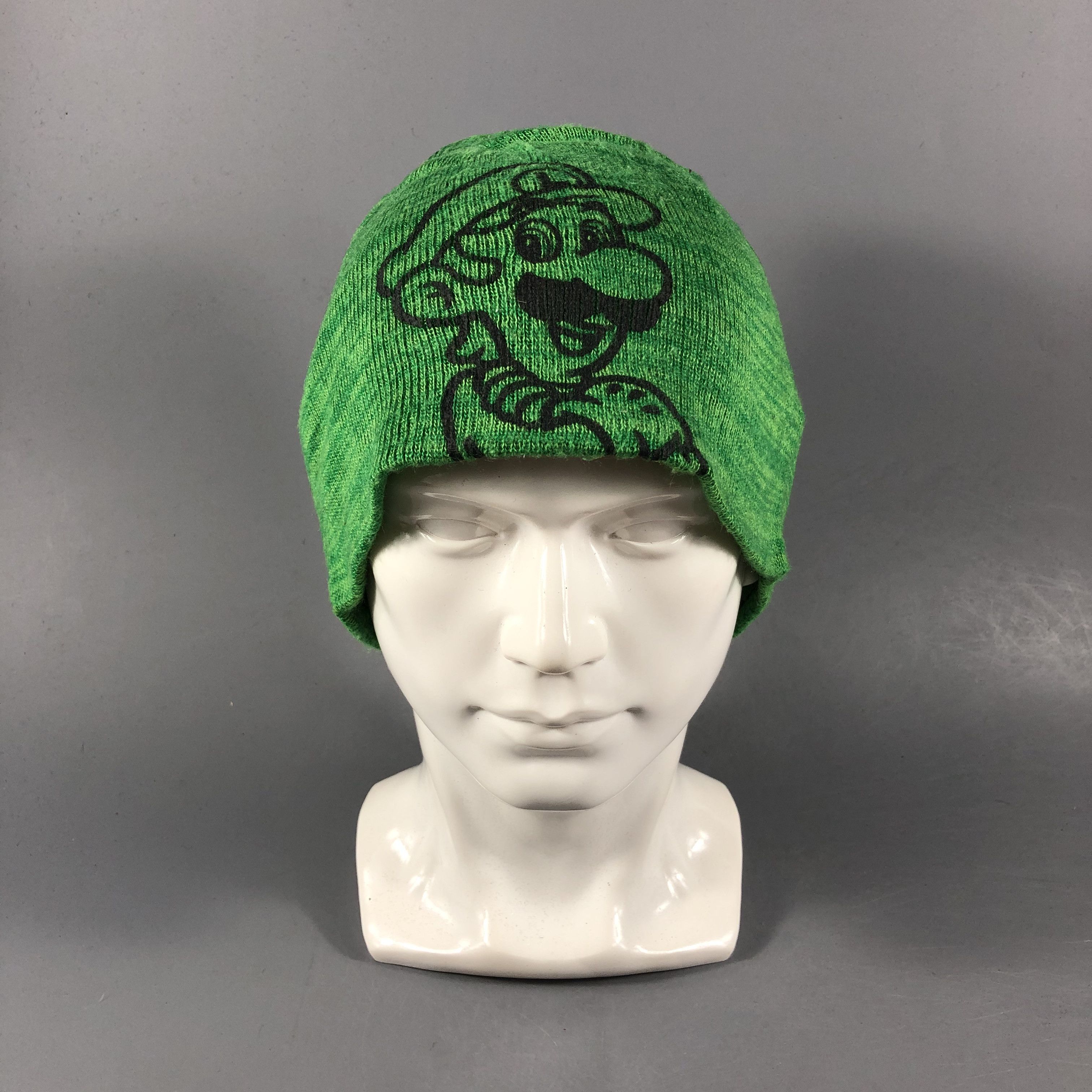 Vintage Super Mario Reversible Beanie Snowcap Snow Hat B997 Size ONE SIZE - 1 Thumbnail