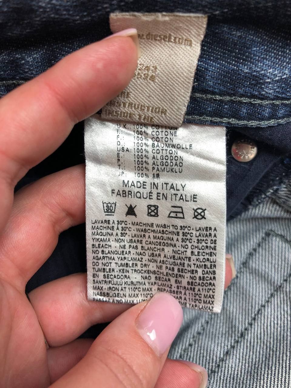 Japanese Brand Crazy Crash Dirty Baggy Faded Jean Japan Avant Garde Style Size US 32 / EU 48 - 15 Thumbnail