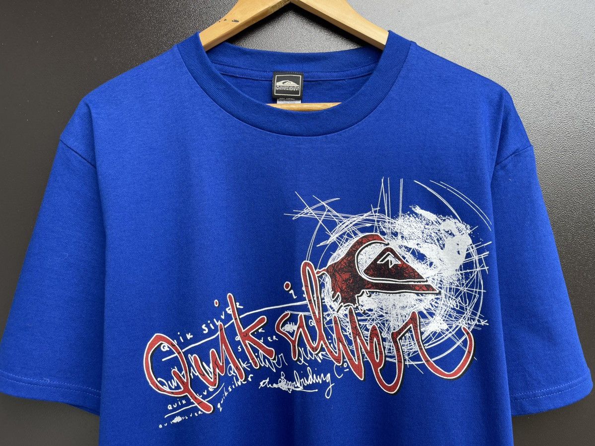 Quiksilver × Vintage 🔥Rare t-Shirt 🔥 Quiksilver Boardriding Big Logo Surf Tee Size US XL / EU 56 / 4 - 3 Thumbnail