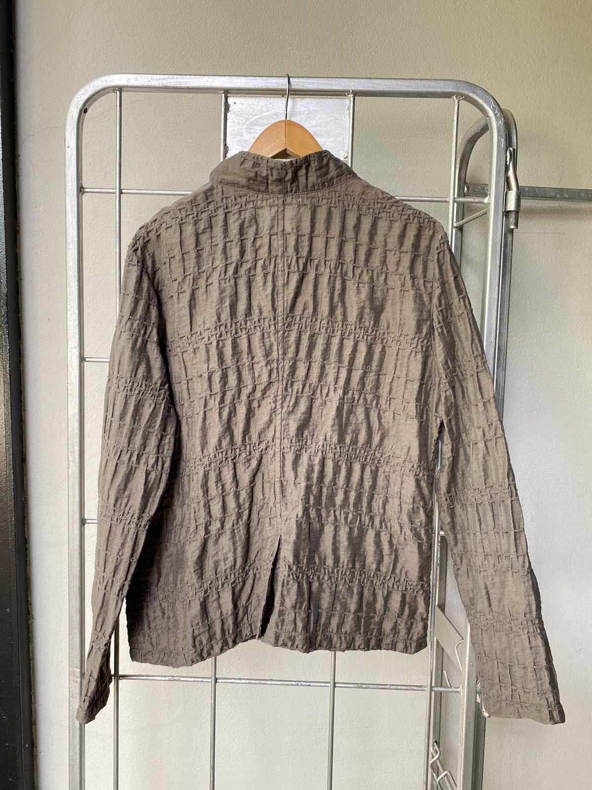 Issey Miyake Plantation stitch brow shirt Size M / US 6-8 / IT 42-44 - 4 Thumbnail