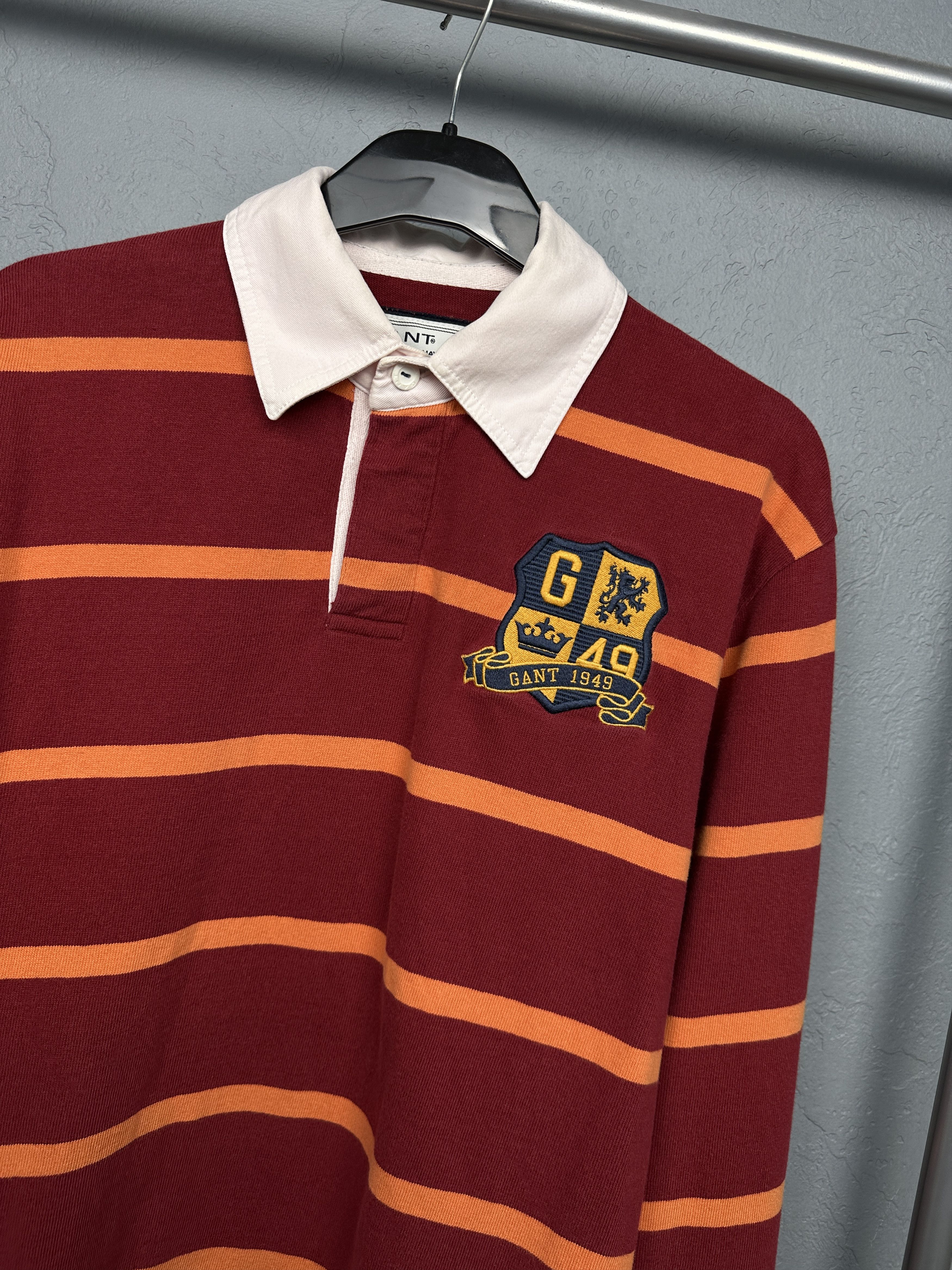 Gant Gant Vintage Mens Rugby Long Sleeve Polo Shirt Size US L / EU 52-54 / 3 - 2 Thumbnail