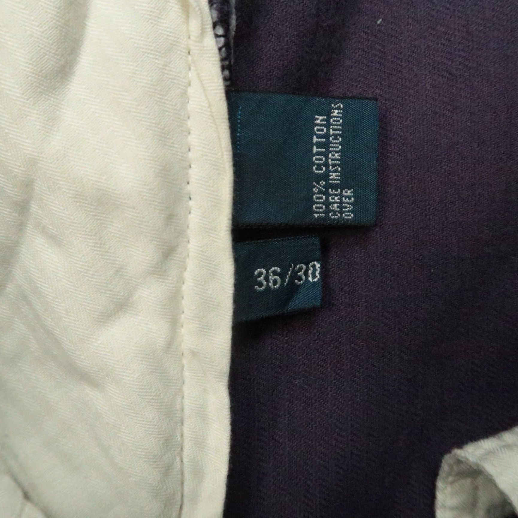 Polo Ralph Lauren VINTAGE Polo Ralph Lauren Pants Men 35x30 Purple Corduroy PRL Cords Straight Size US S / EU 44-46 / 1 - 6 Thumbnail