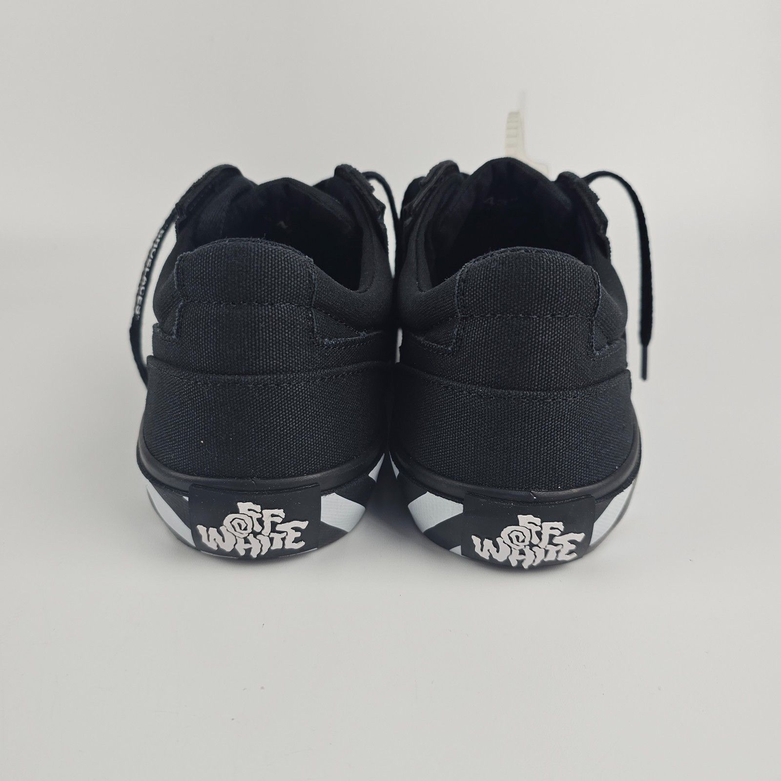 Off-White OFF-WHITE Vulcanized Black Sneakers New & Authentic (Men's s Size US 8 / EU 41 - 9 Thumbnail