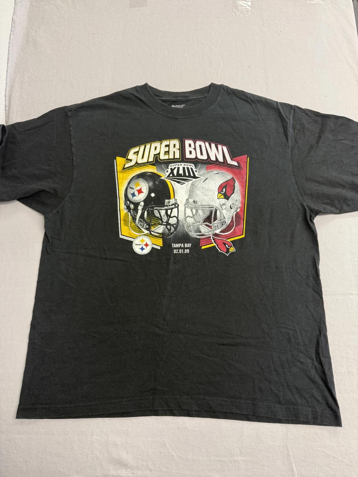 Reebok NFL Super Bowl XLIII Pittsburgh Steelers vs Cardinals 09 XL Size US XL / EU 56 / 4 - 1 Thumbnail