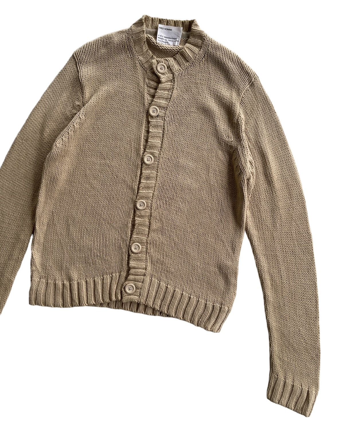 Yohji Yamamoto Ined Homme Tokyo cable Knit Sweater Size US M / EU 48-50 / 2 - 6 Thumbnail