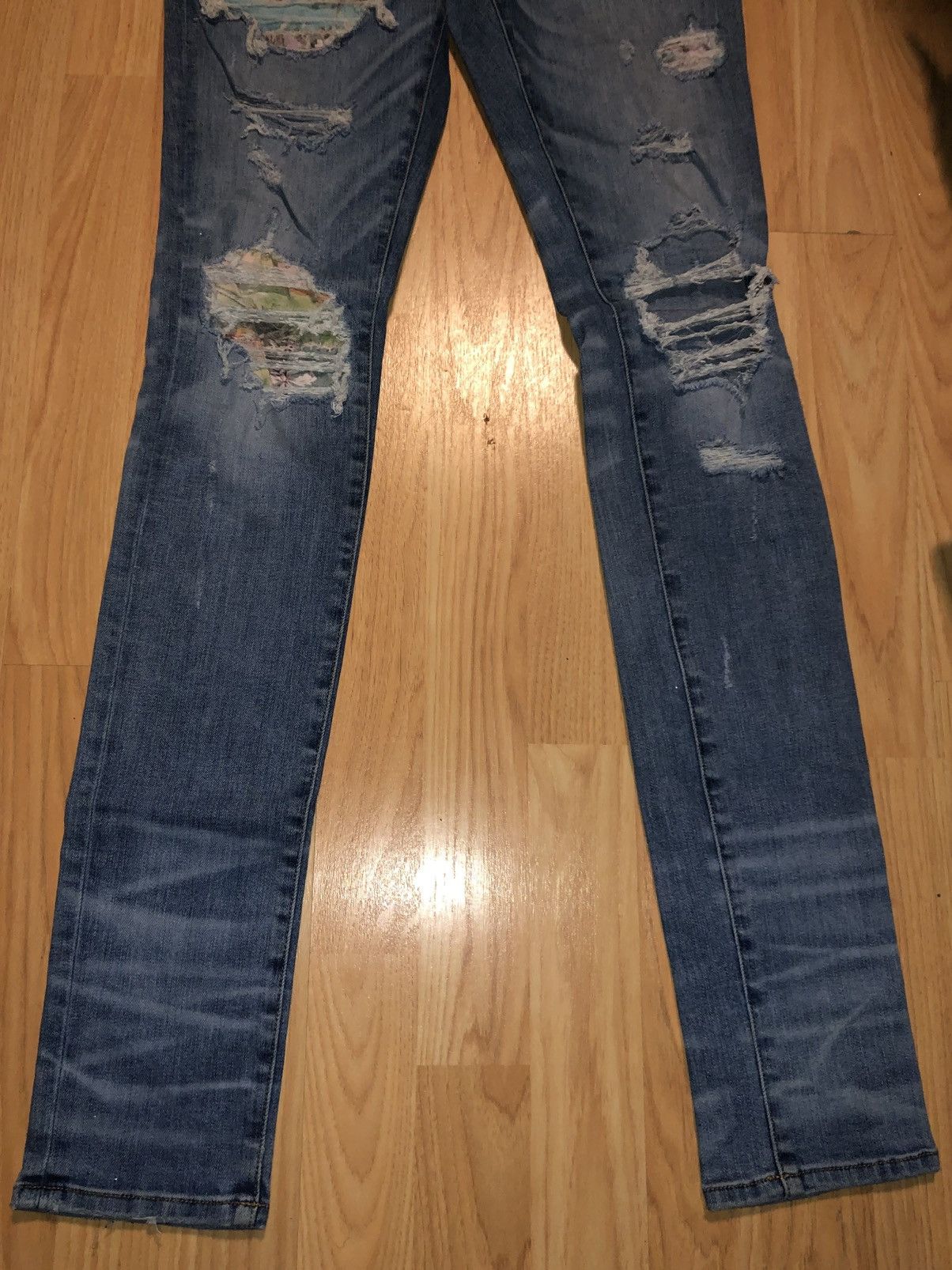 Amiri Amiri Hawaiian Patch Jeans - Size 30 Size US 30 / EU 46 - 4 Thumbnail