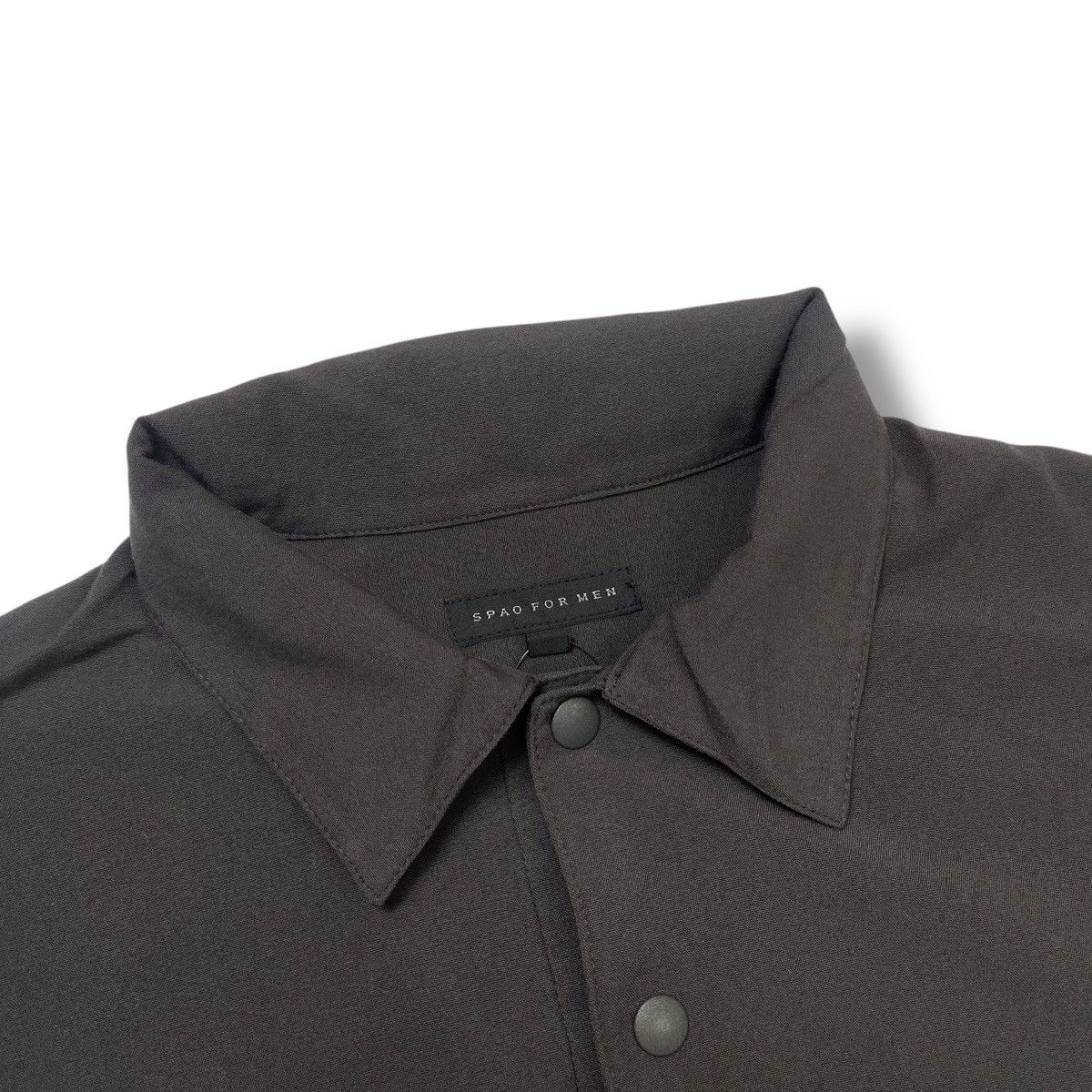 Japanese Brand Vintage Spap short sleeve half button shirt outer Size US L / EU 52-54 / 3 - 4 Thumbnail