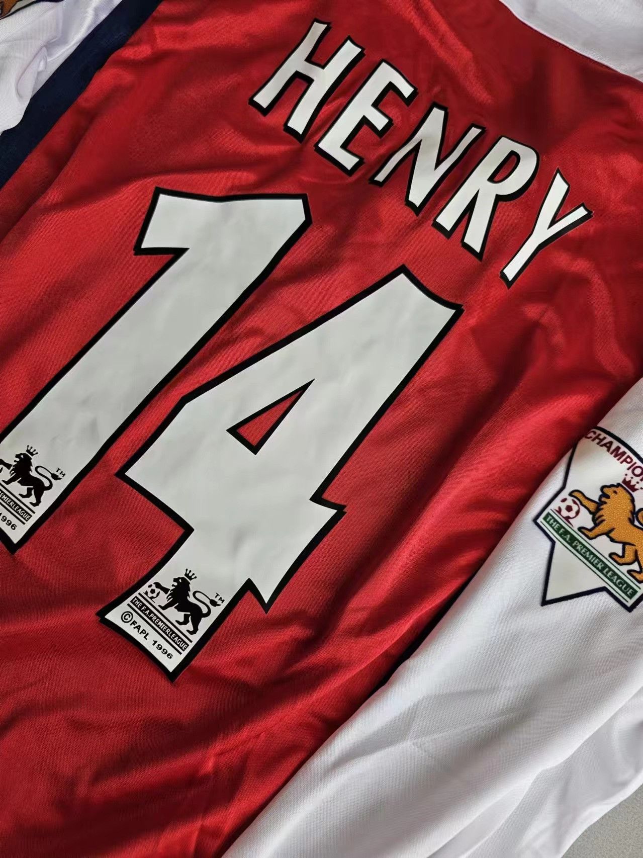 Other 1998 Arsenal #14 Thierry Henry Jersey Size US XL / EU 56 / 4 - 3 Thumbnail