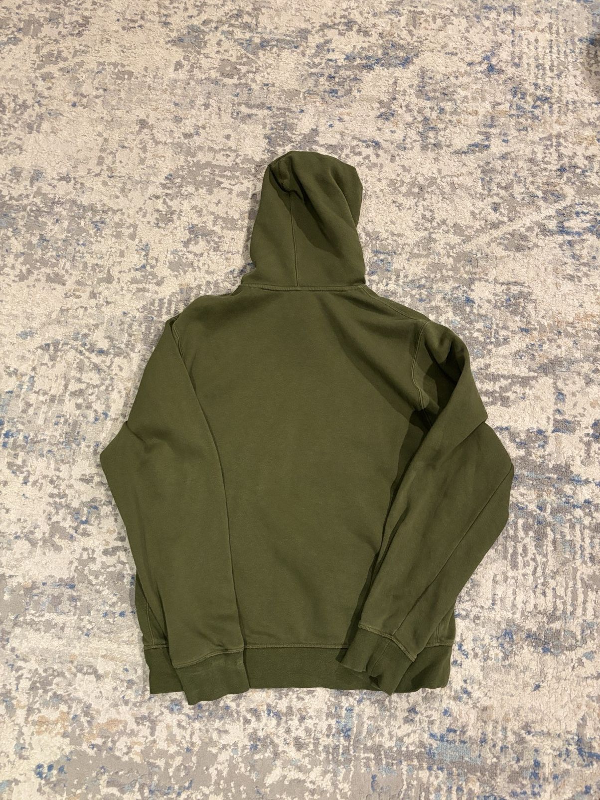 Nike Nike Olive Green double swoosh box fit hoodie Size US M / EU 48-50 / 2 - 3 Thumbnail