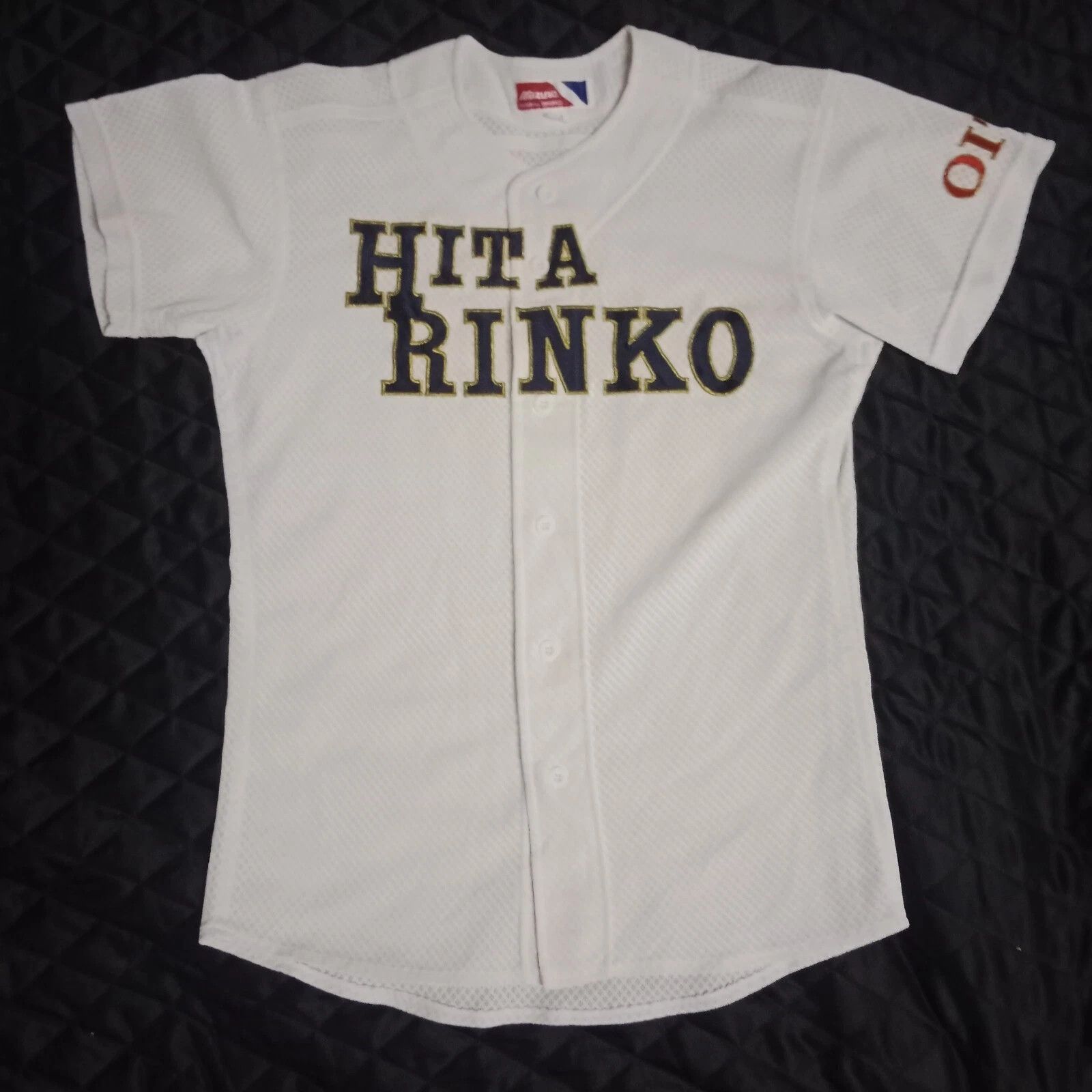 MLB Hita Rinko High School Koshien Japanese Baseball Jersey Size US L / EU 52-54 / 3 - 1 Thumbnail